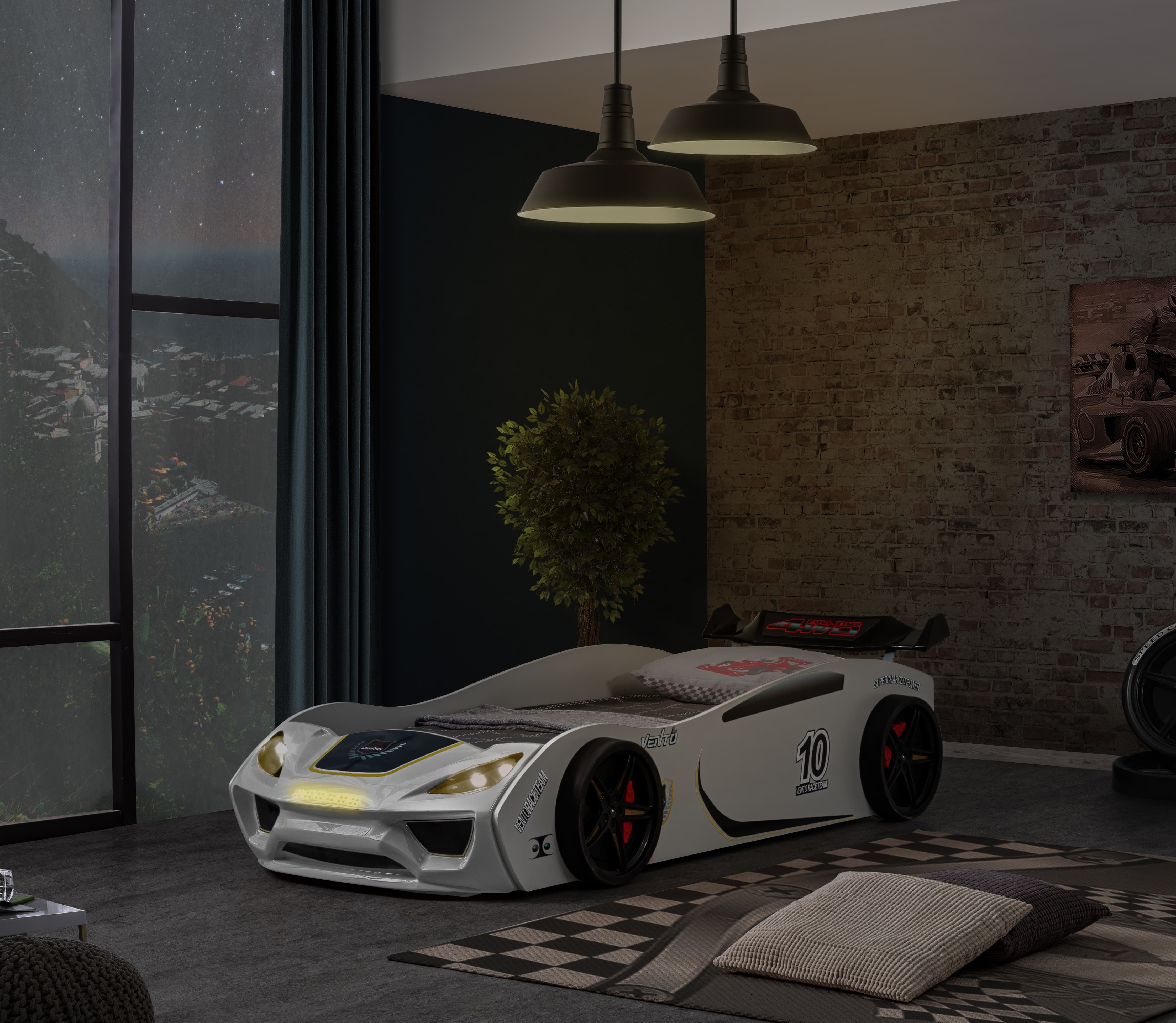 Windbettmaschine mit LED