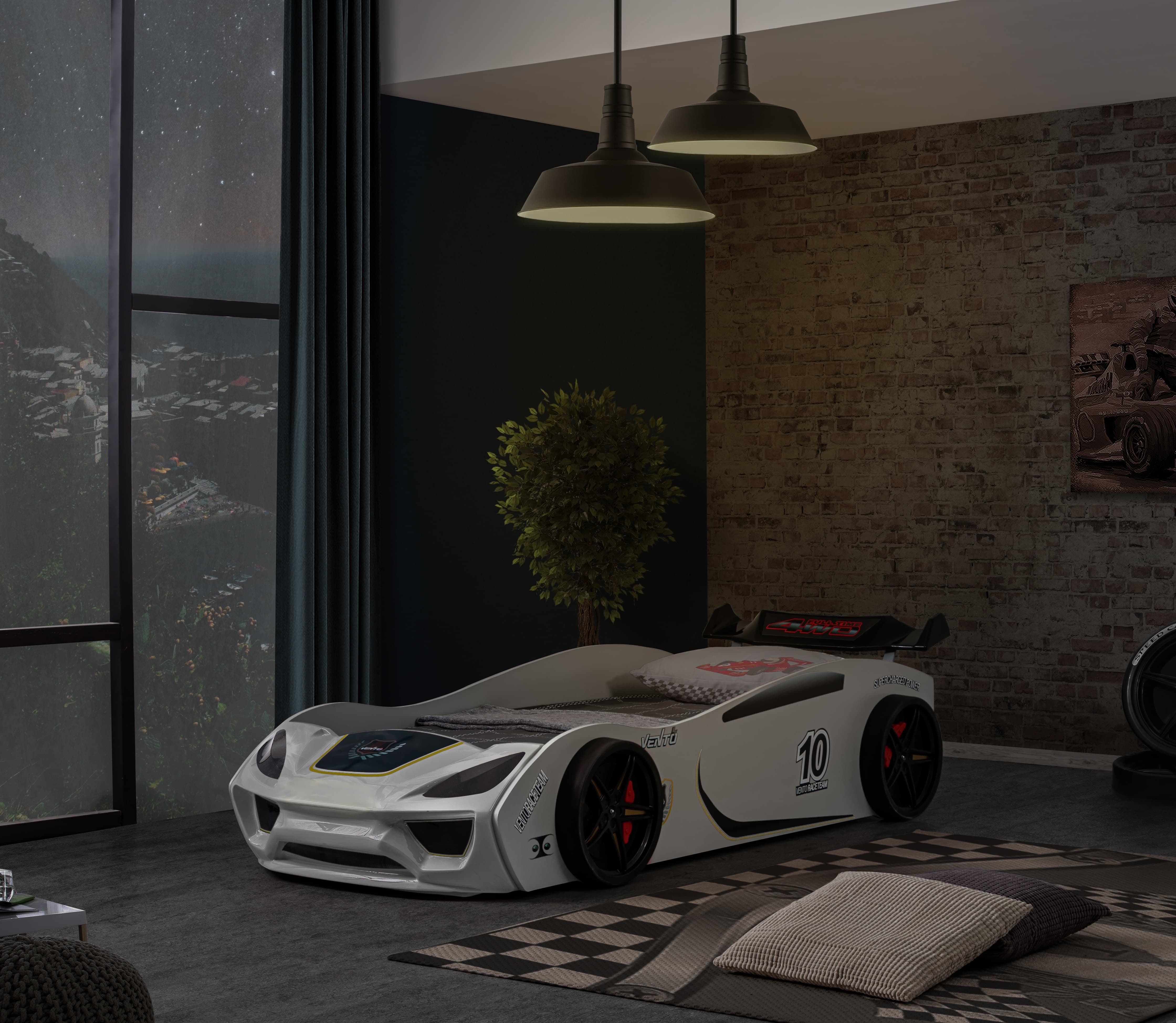 Windbettmaschine mit LED