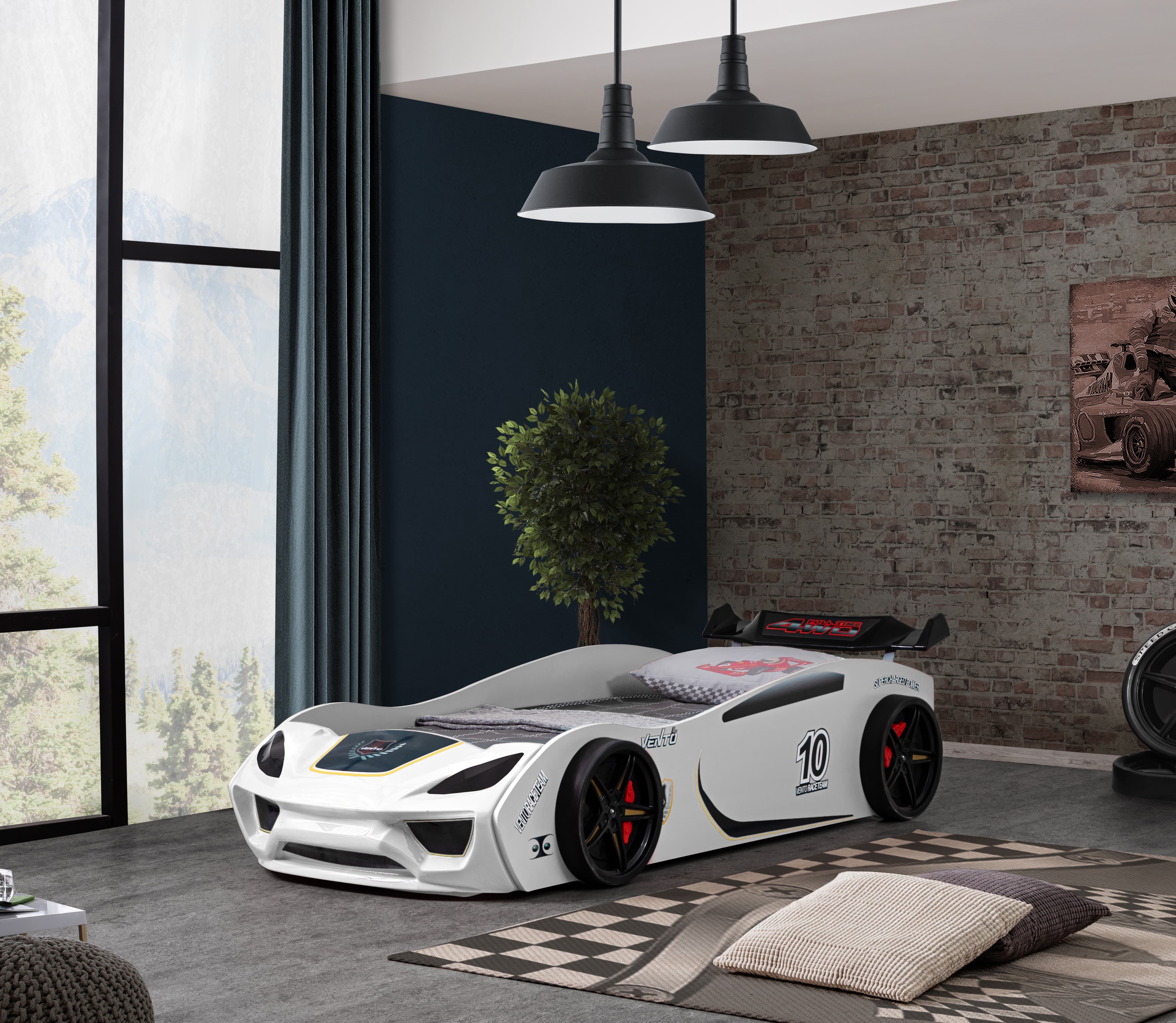 Windbettmaschine mit LED