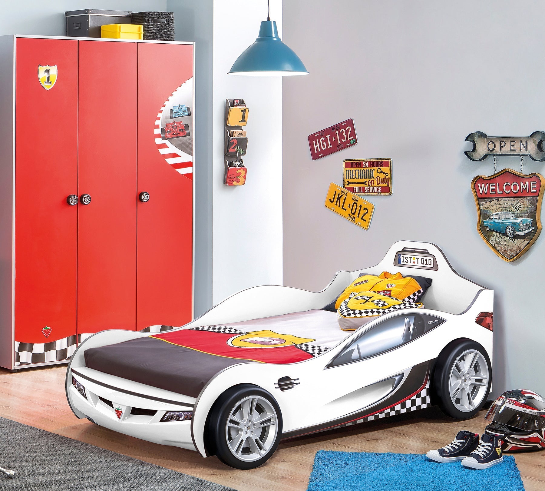 Letto Macchina Coupe per Bambini
