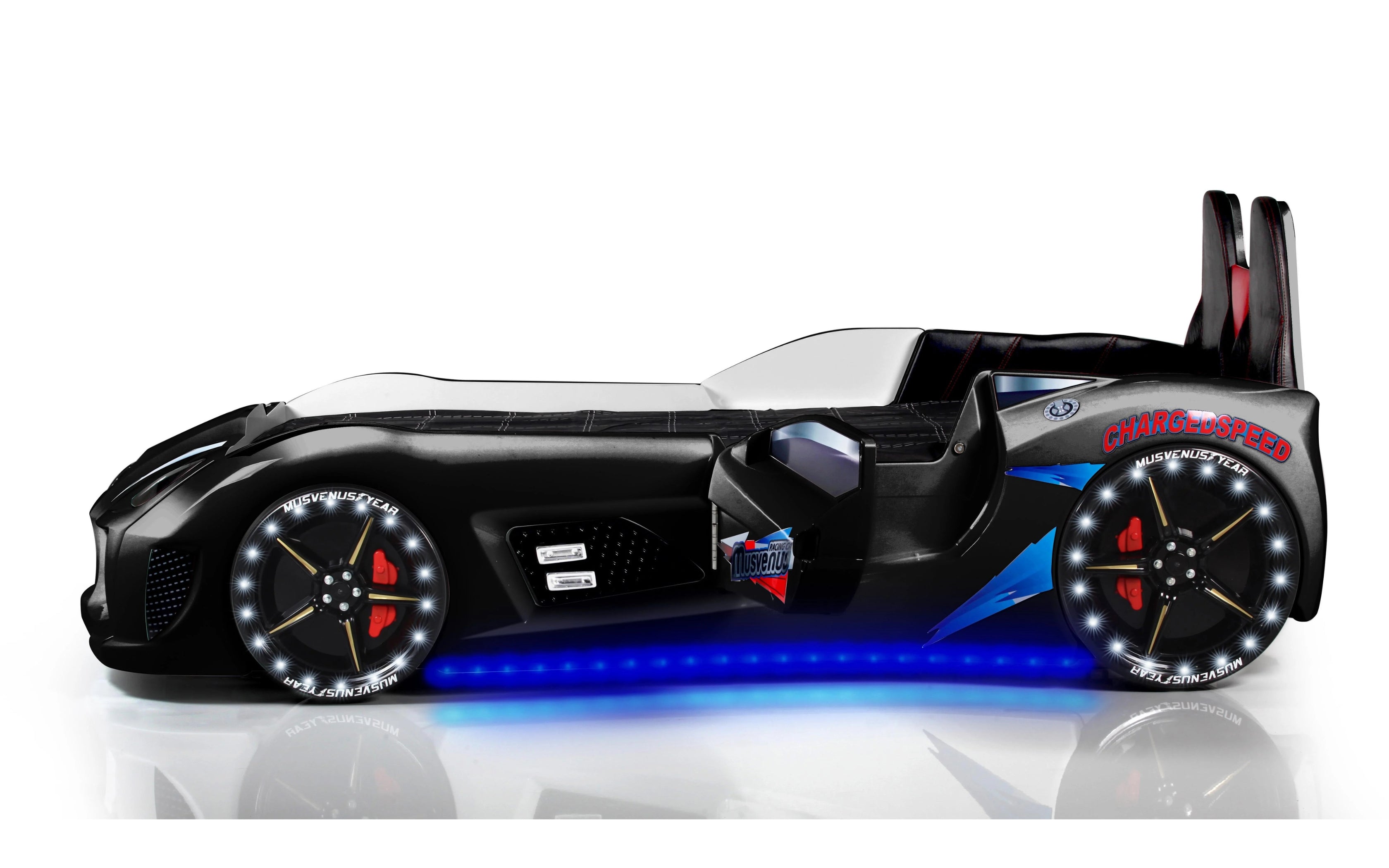 MVN 3 Autobett mit LED