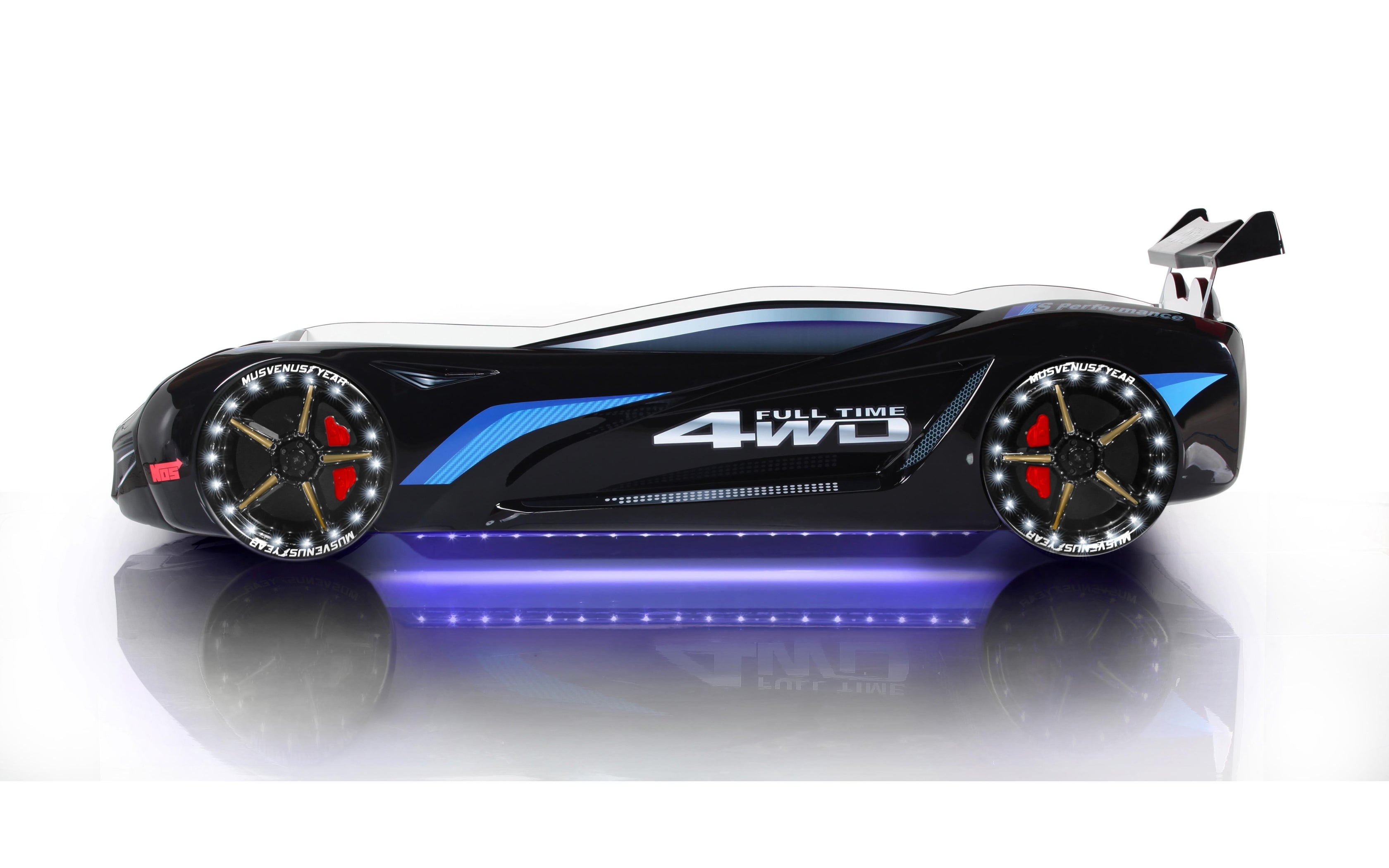 Letto Auto MVN1 con LED