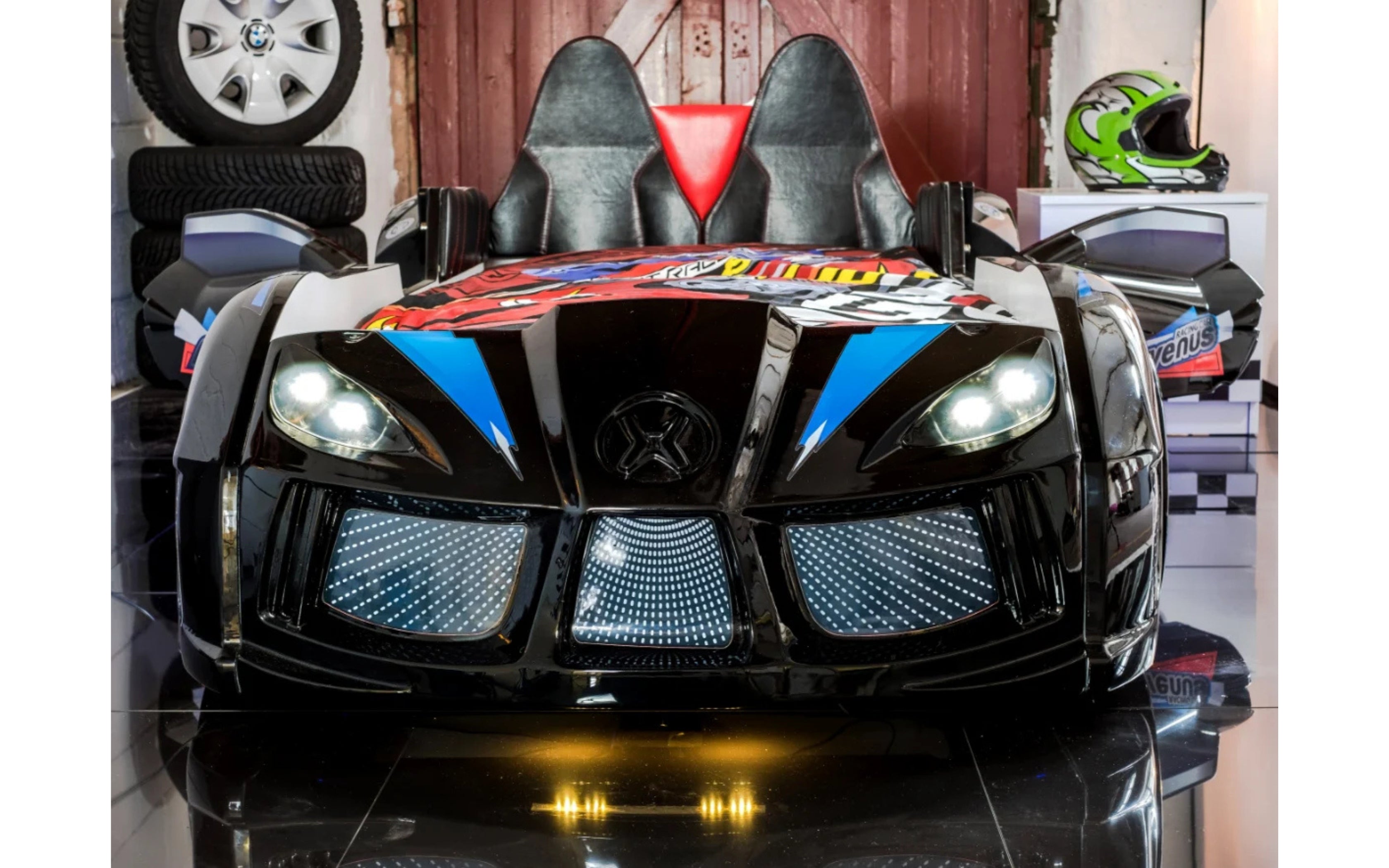 MVN 3 Autobett mit LED