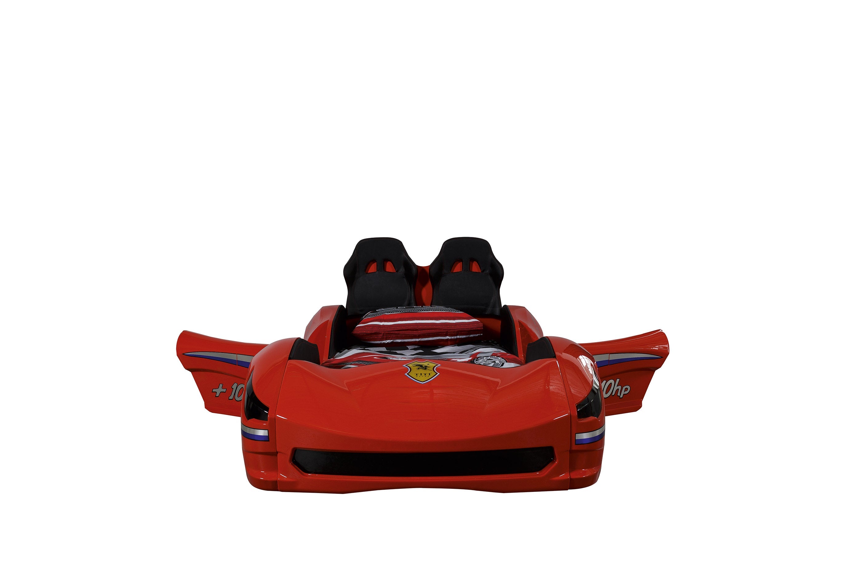 Autobett mit roter LED Cabrio