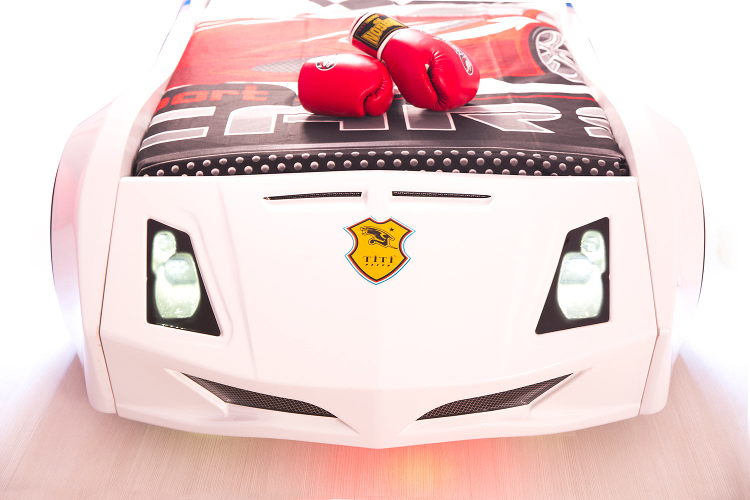 Letto Auto con LED Garage