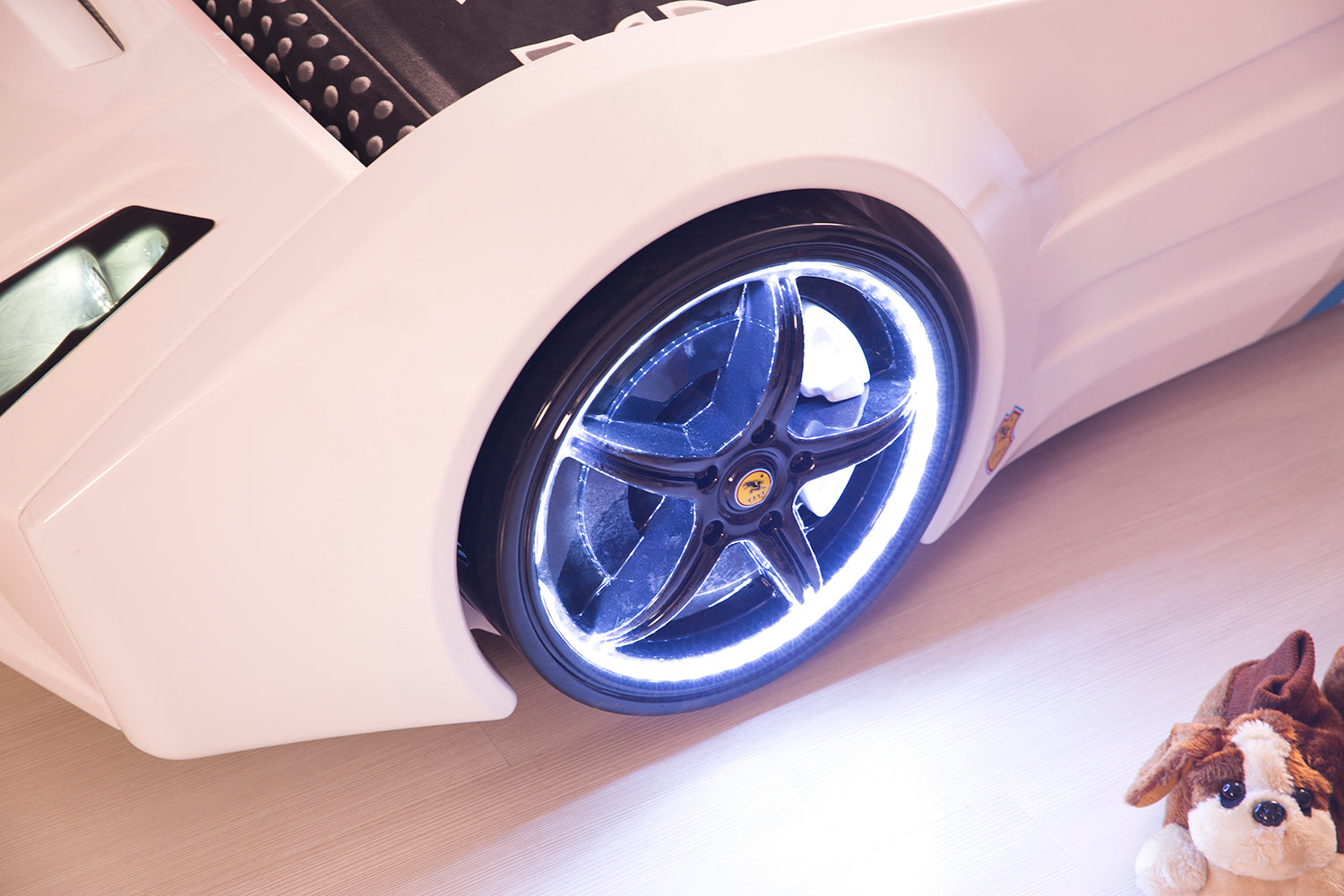 Letto Auto con LED Garage