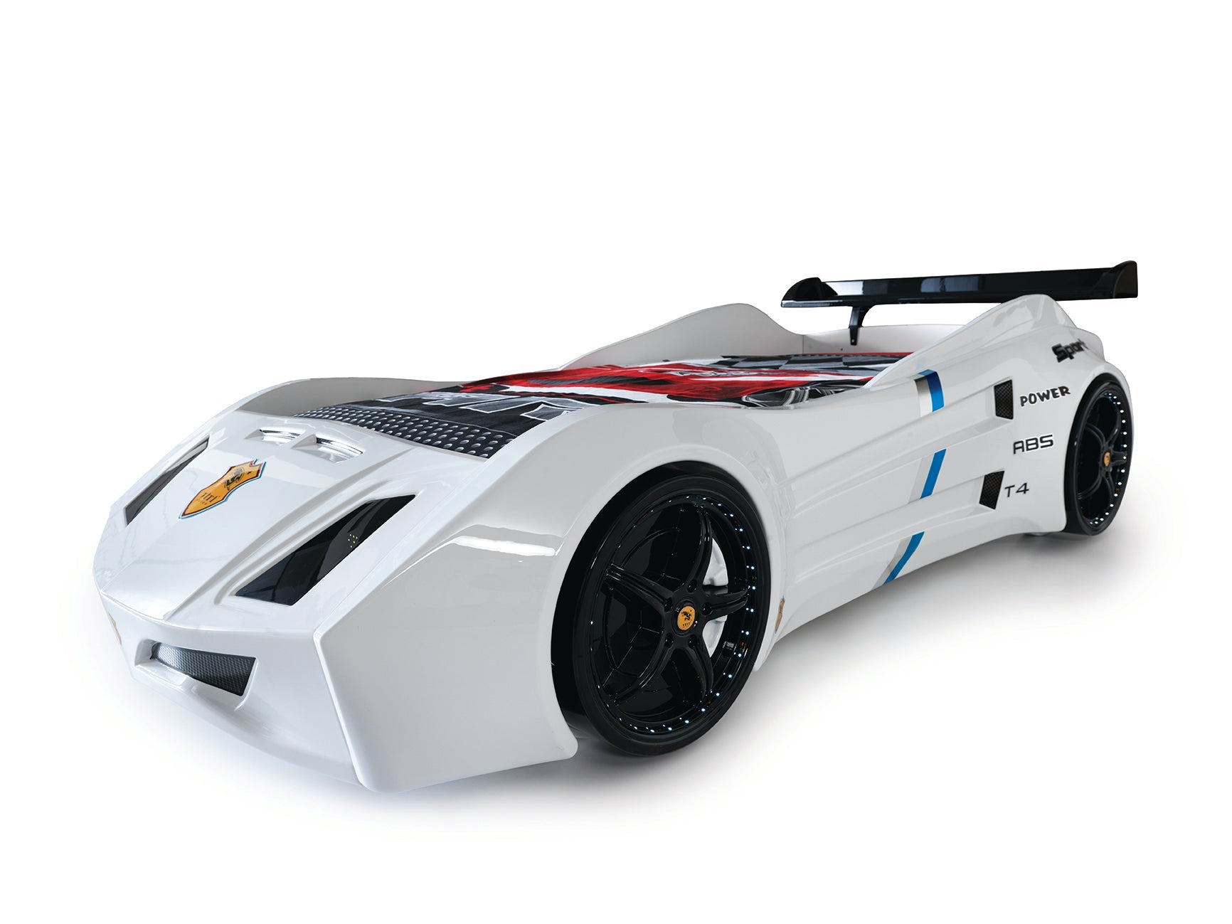 Letto Auto con LED Garage