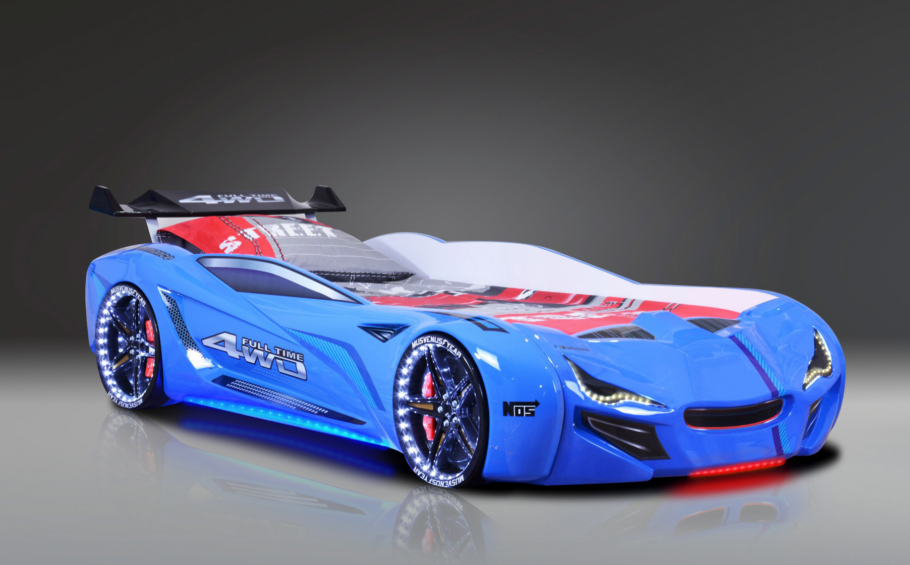 Letto Auto MVN1 con LED