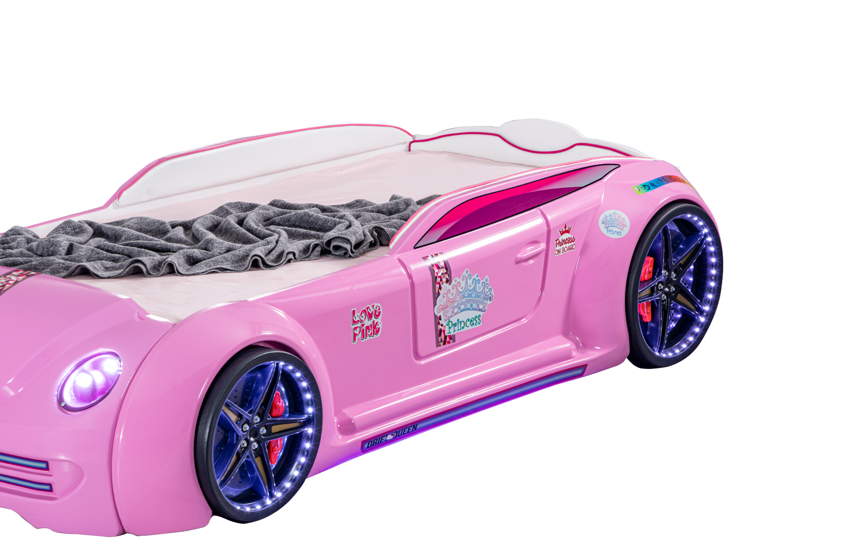 Letto Auto Pink Love – Rosa
