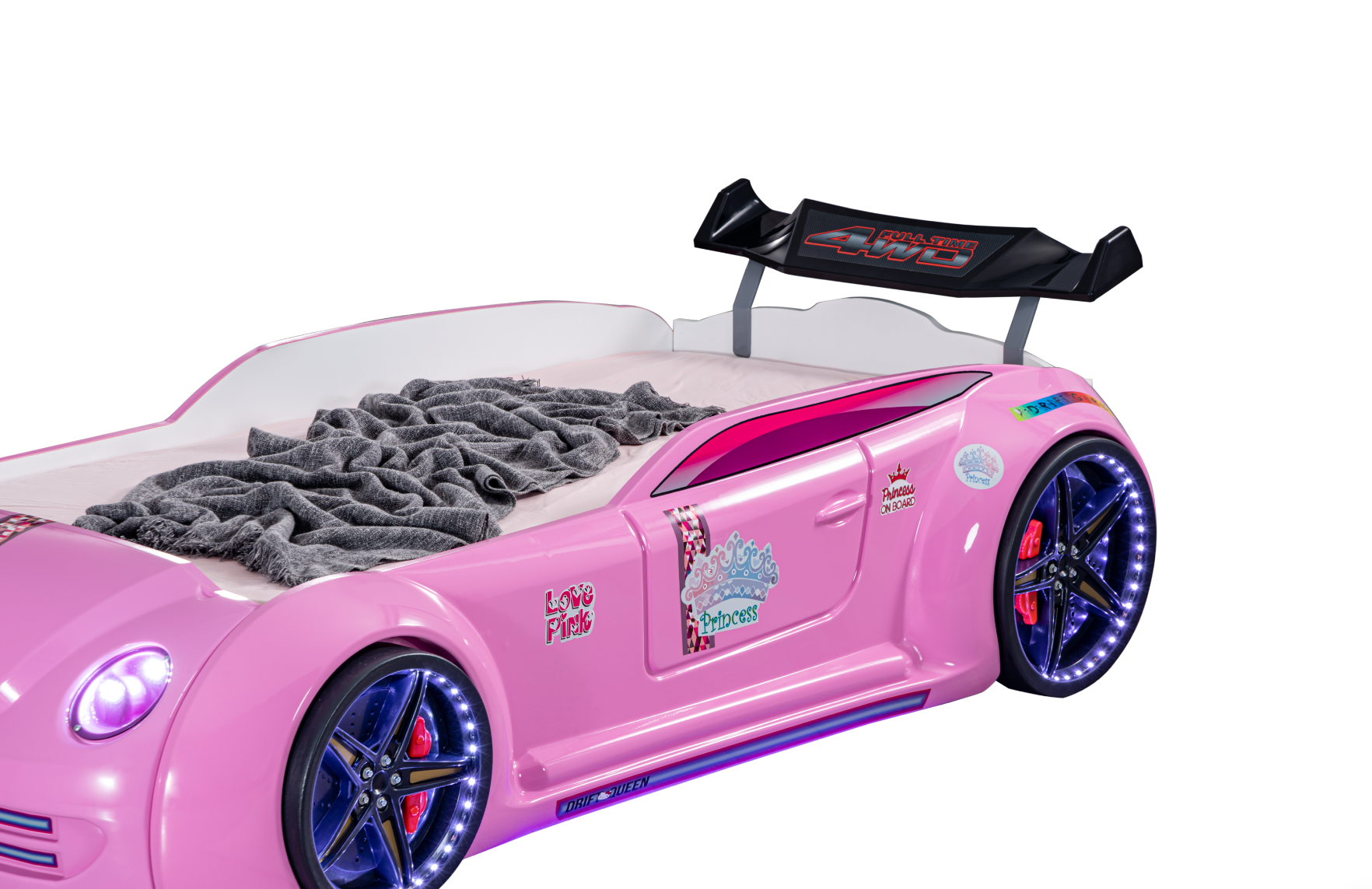 Letto Auto Pink Love – Rosa