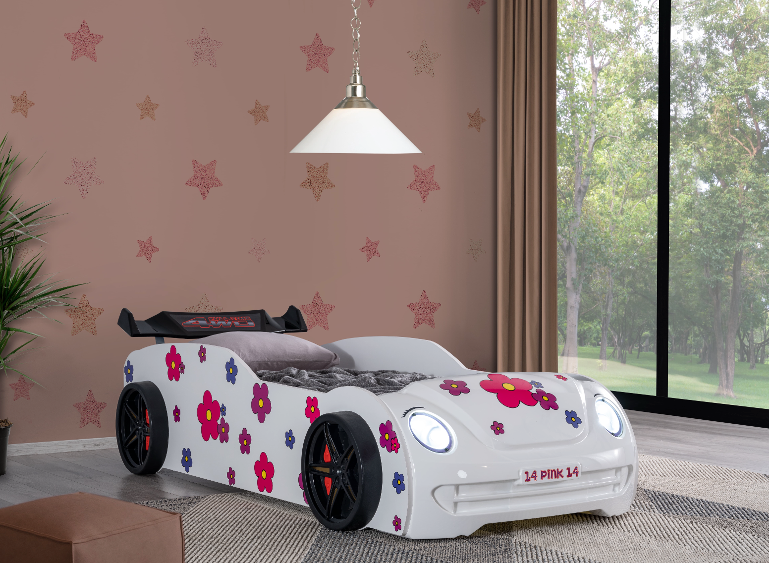 Flower Letto Macchina