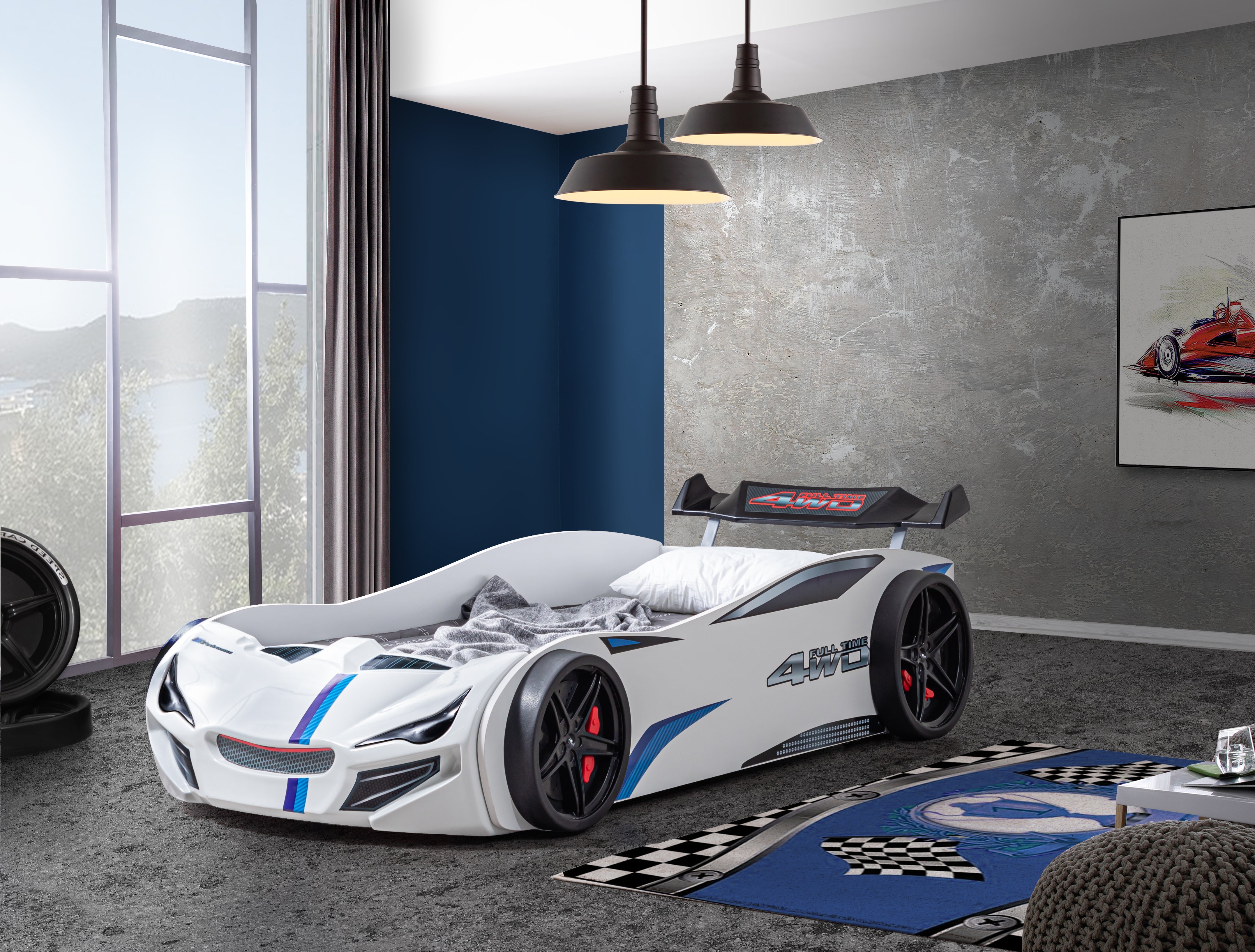 GT1 Eco Letto Auto con LED