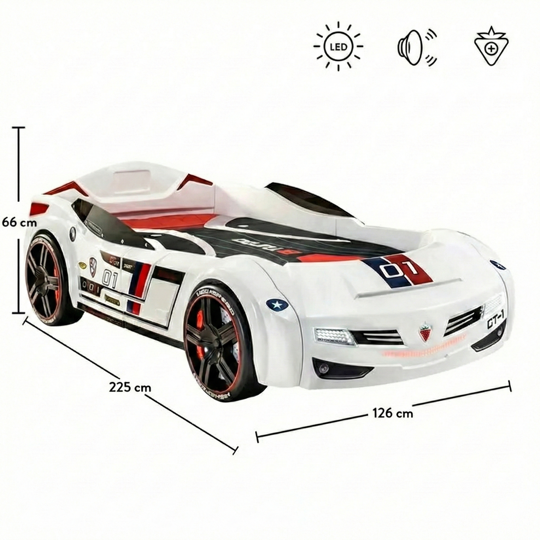 Letto Macchina Biturbo