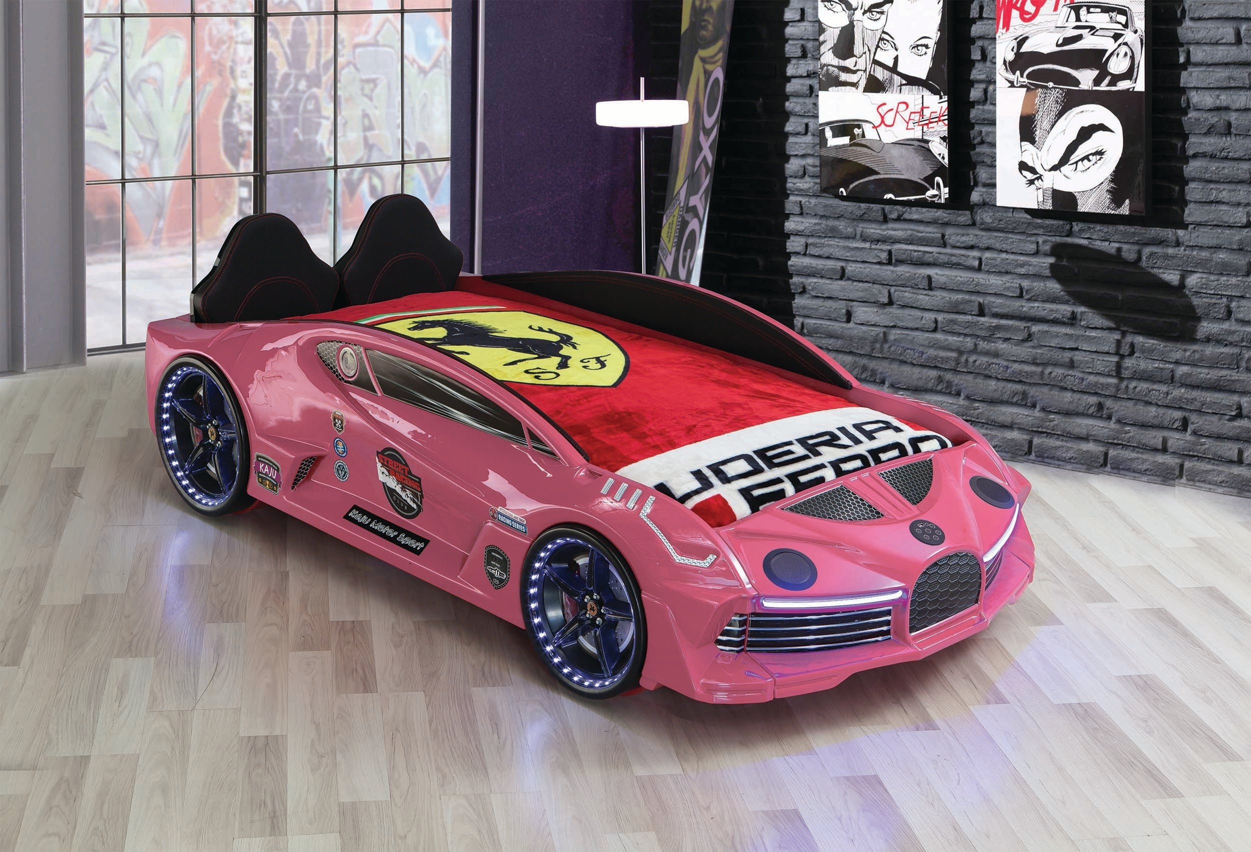 Moon Premium Letto Auto con LED