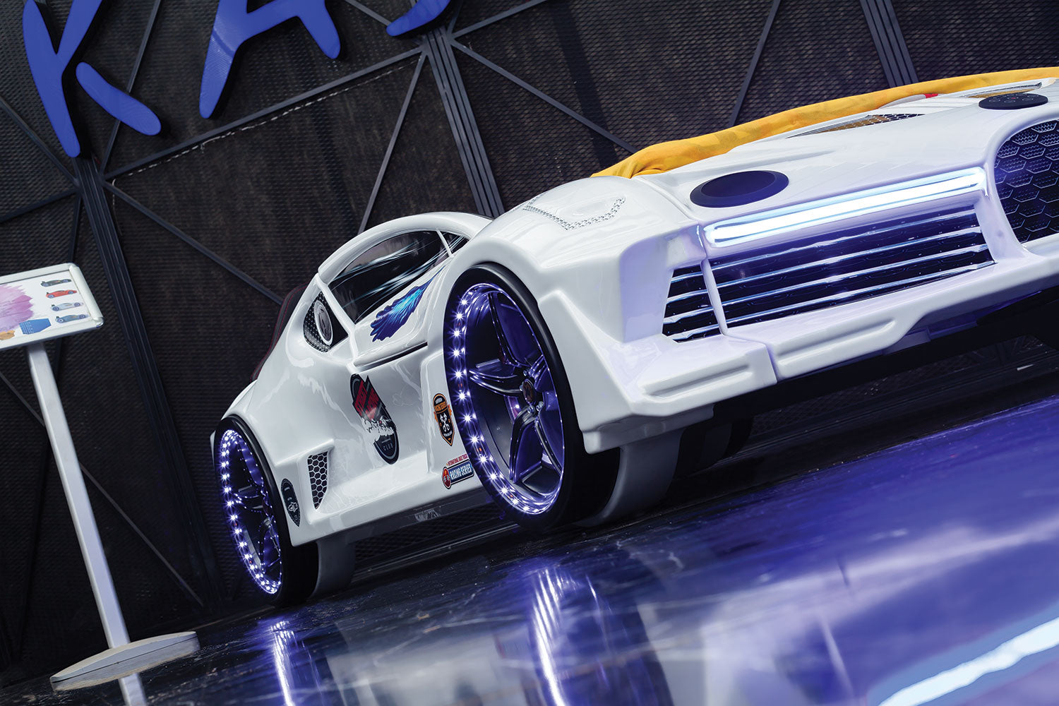 Moon Aero Premium Letto Auto con LED