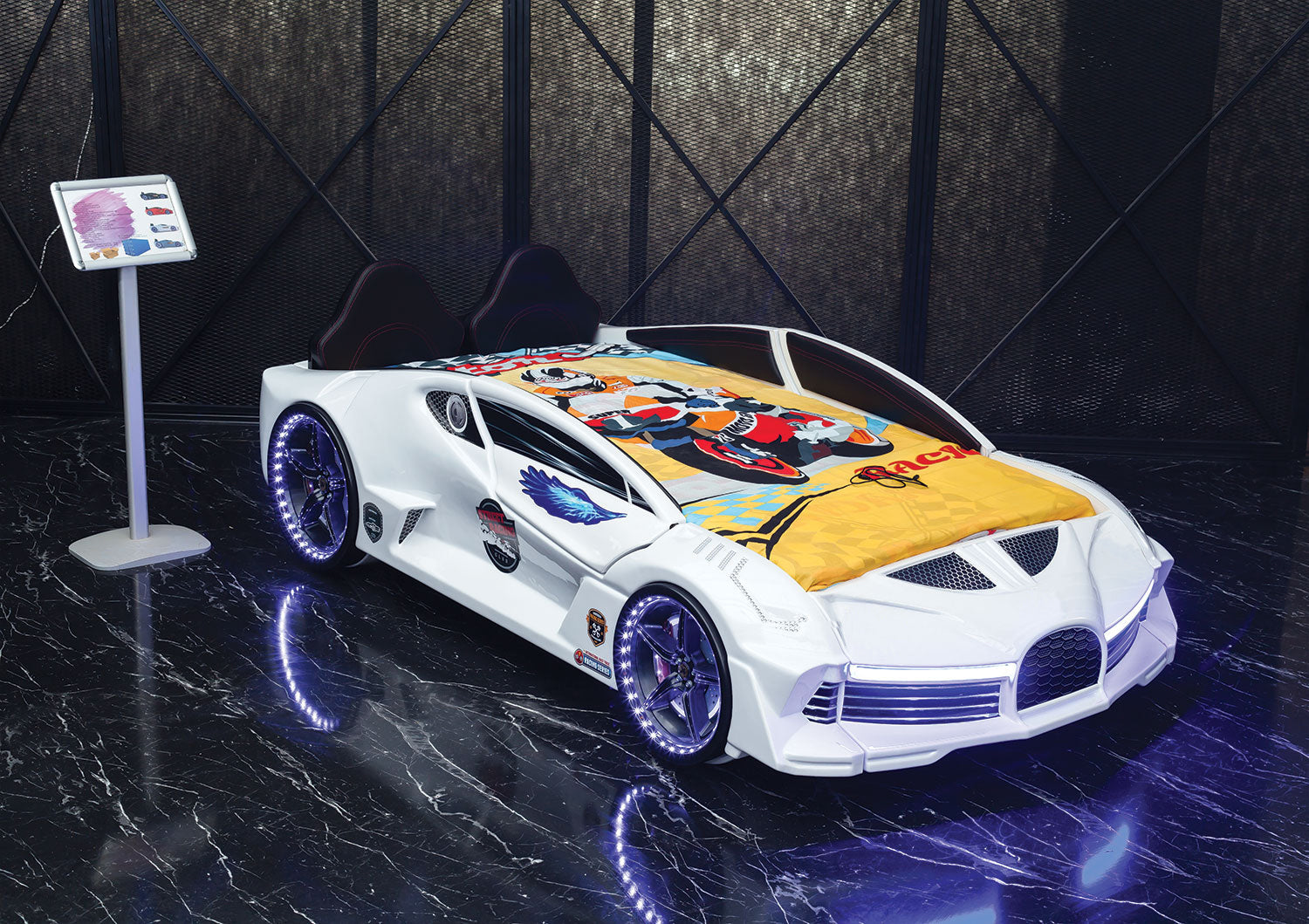 Moon Aero Full Letto Auto LED