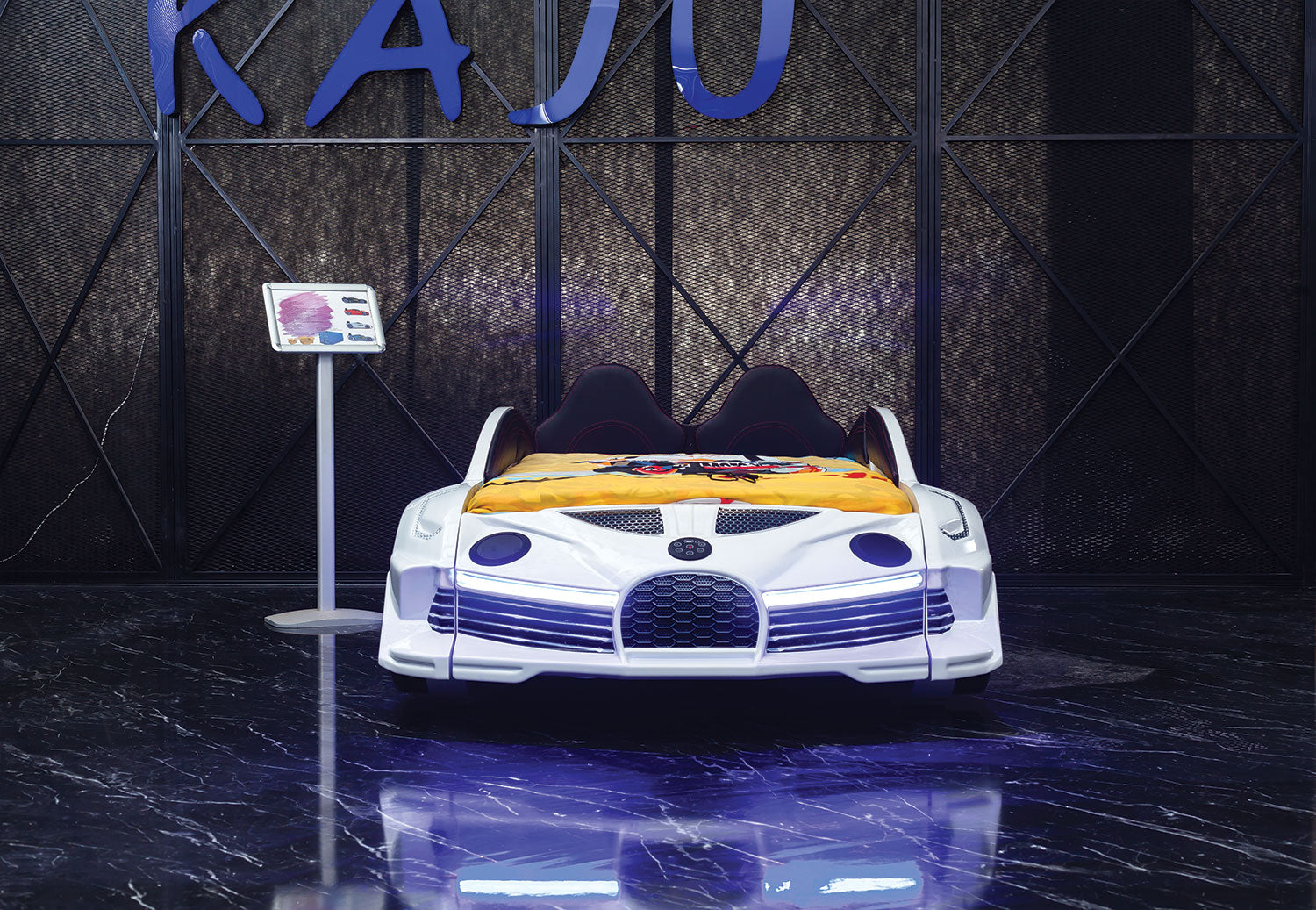 Moon Aero Premium Letto Auto con LED