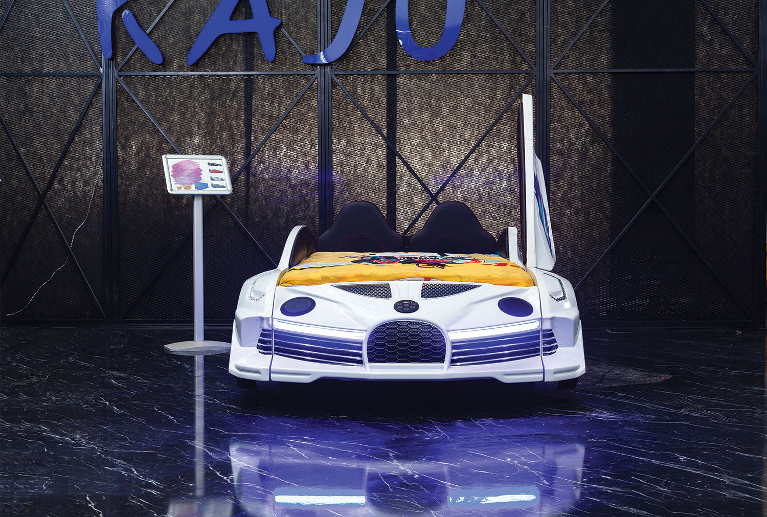 Moon Aero Premium Letto Auto con LED