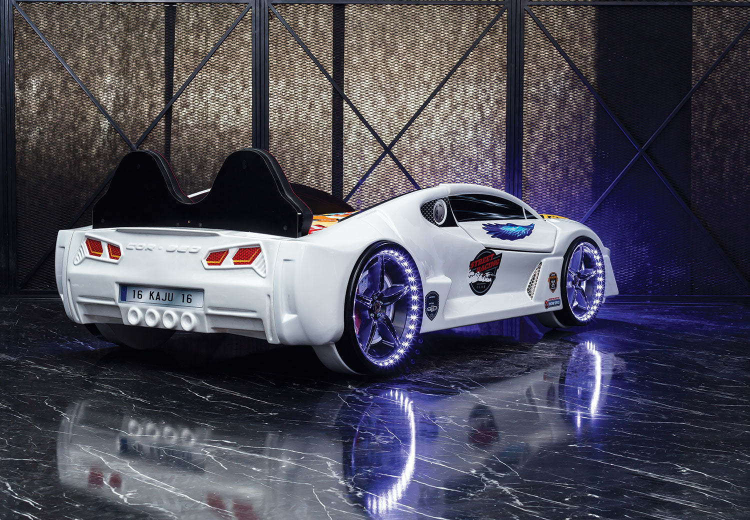 Moon Aero Premium Letto Auto con LED