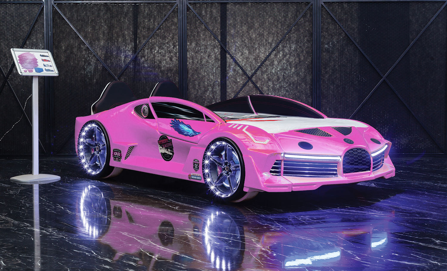 Moon Aero Premium Letto Auto con LED