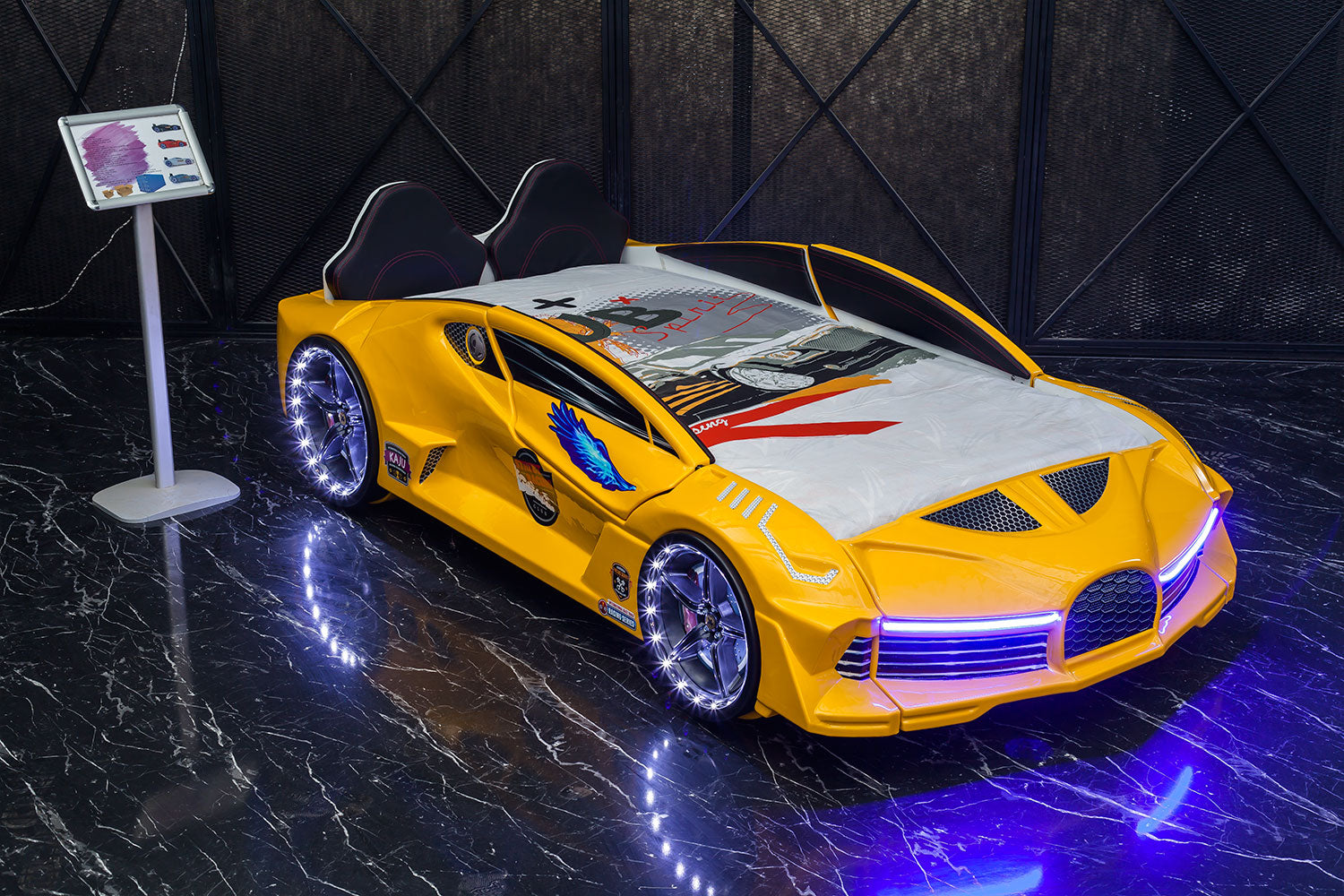 Moon Aero Full Letto Auto LED