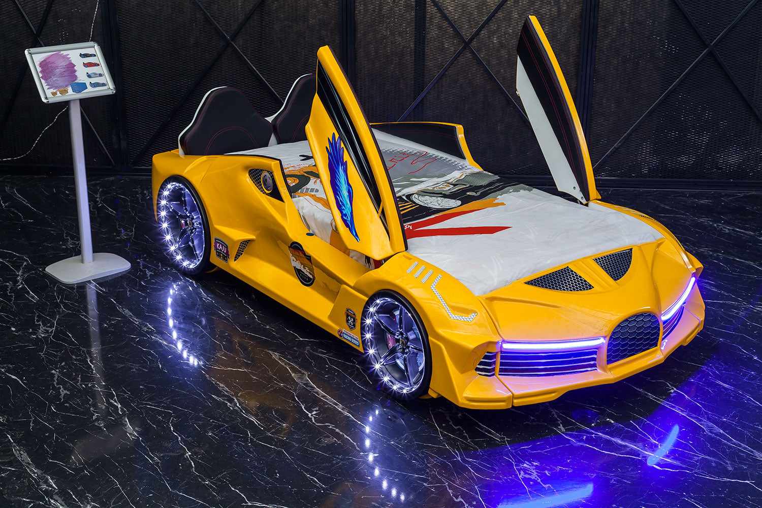 Moon Aero Full Letto Auto LED