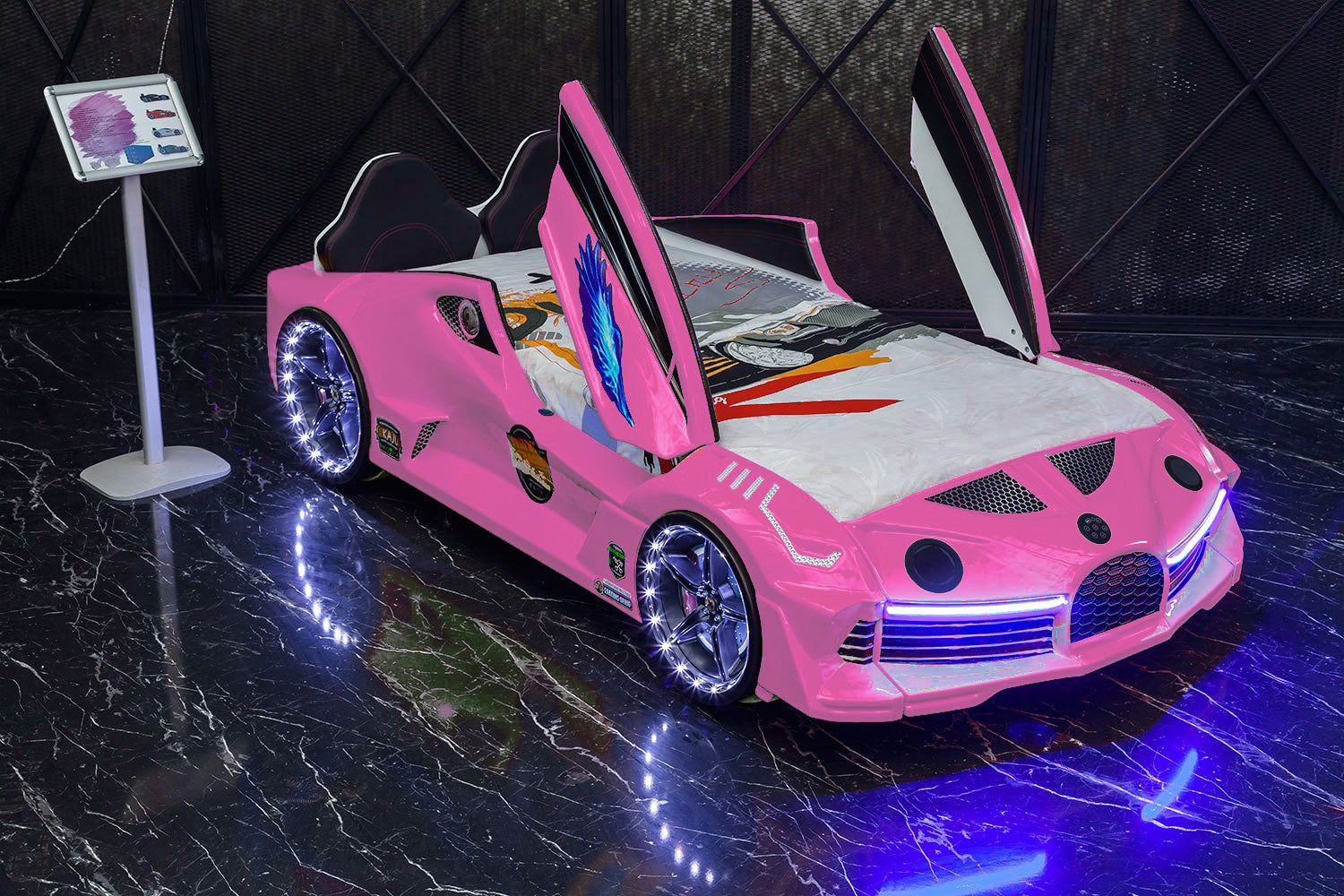 Moon Aero Premium Letto Auto con LED