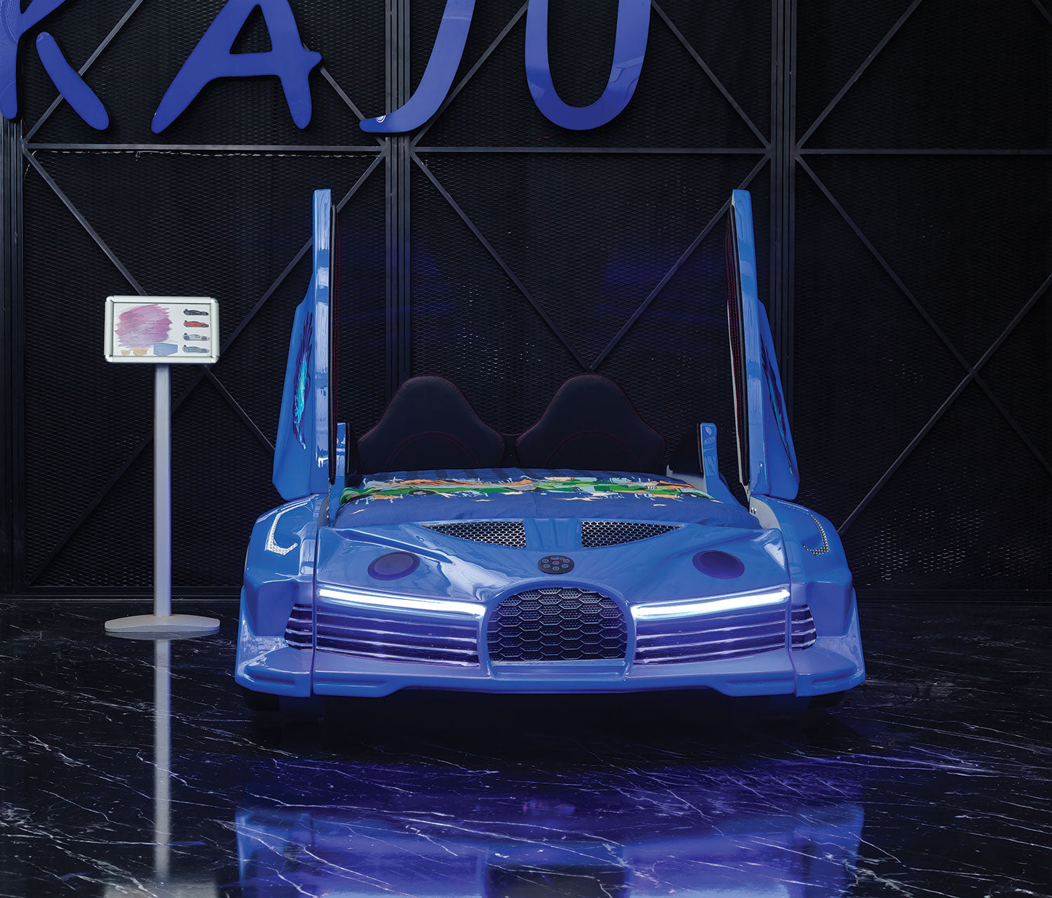 Moon Aero Premium Letto Auto con LED