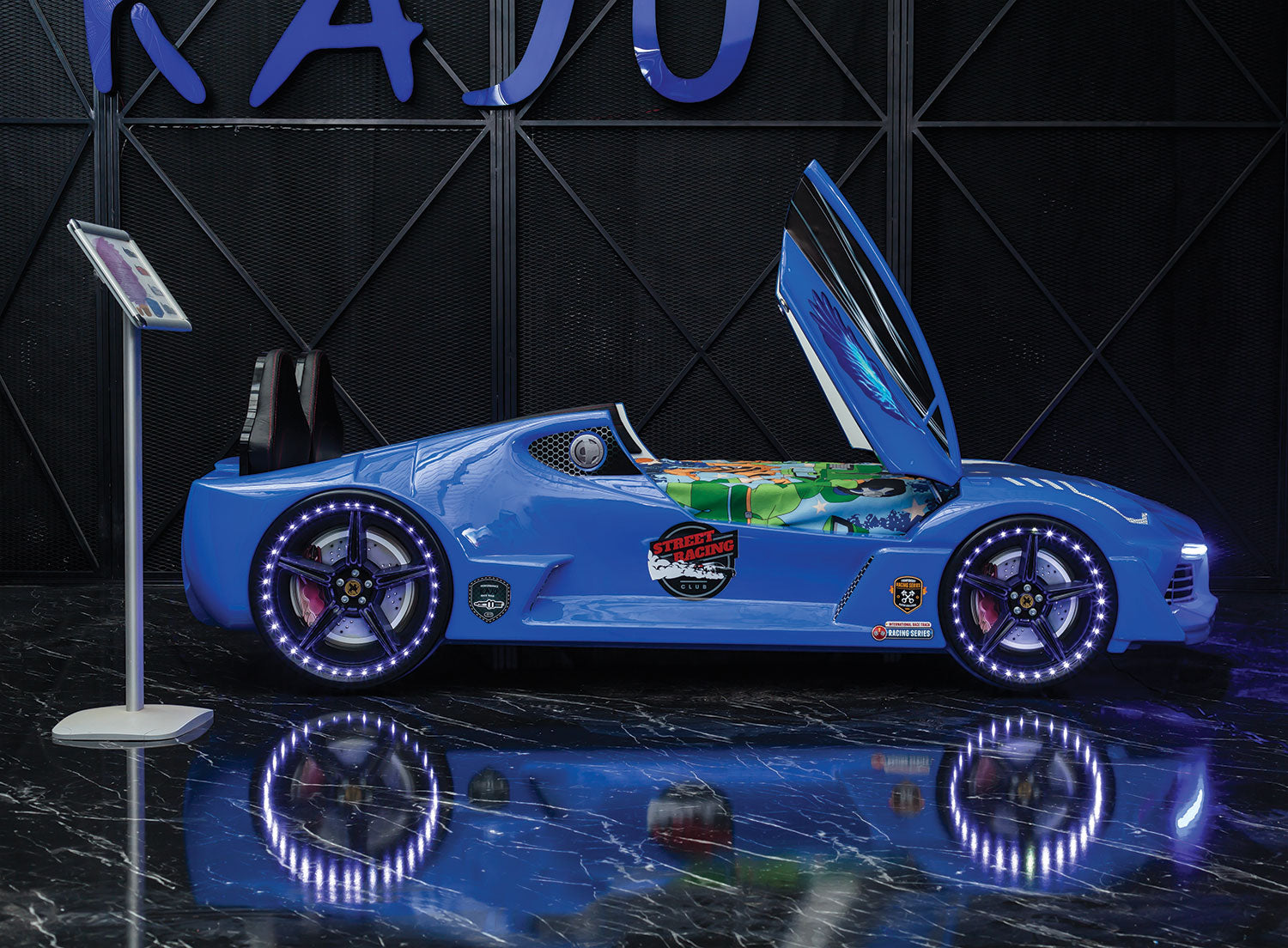 Moon Aero Full Letto Auto LED