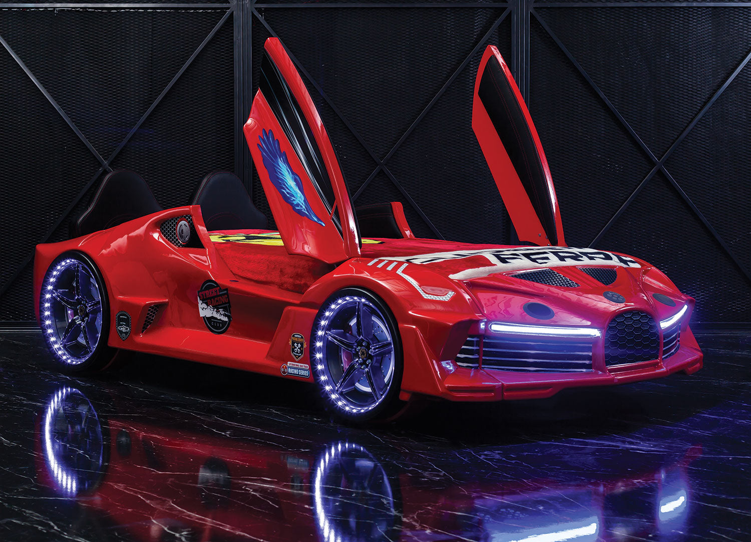 Moon Aero Premium Letto Auto con LED