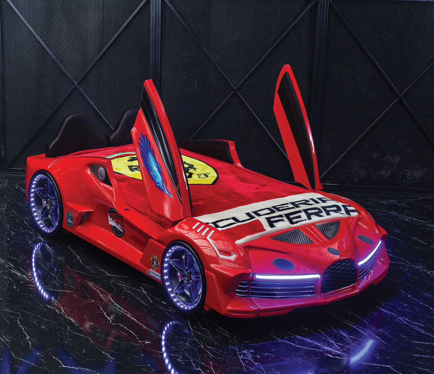 Moon Aero Premium Letto Auto con LED