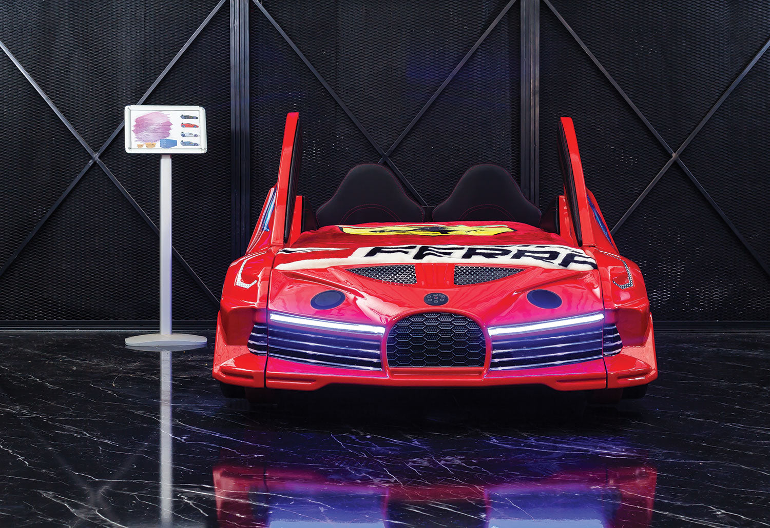 Moon Aero Premium Letto Auto con LED