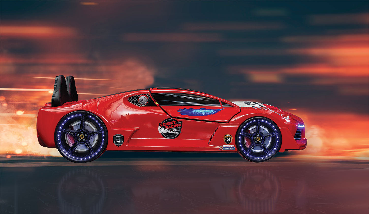 Moon Aero Full Letto Auto LED