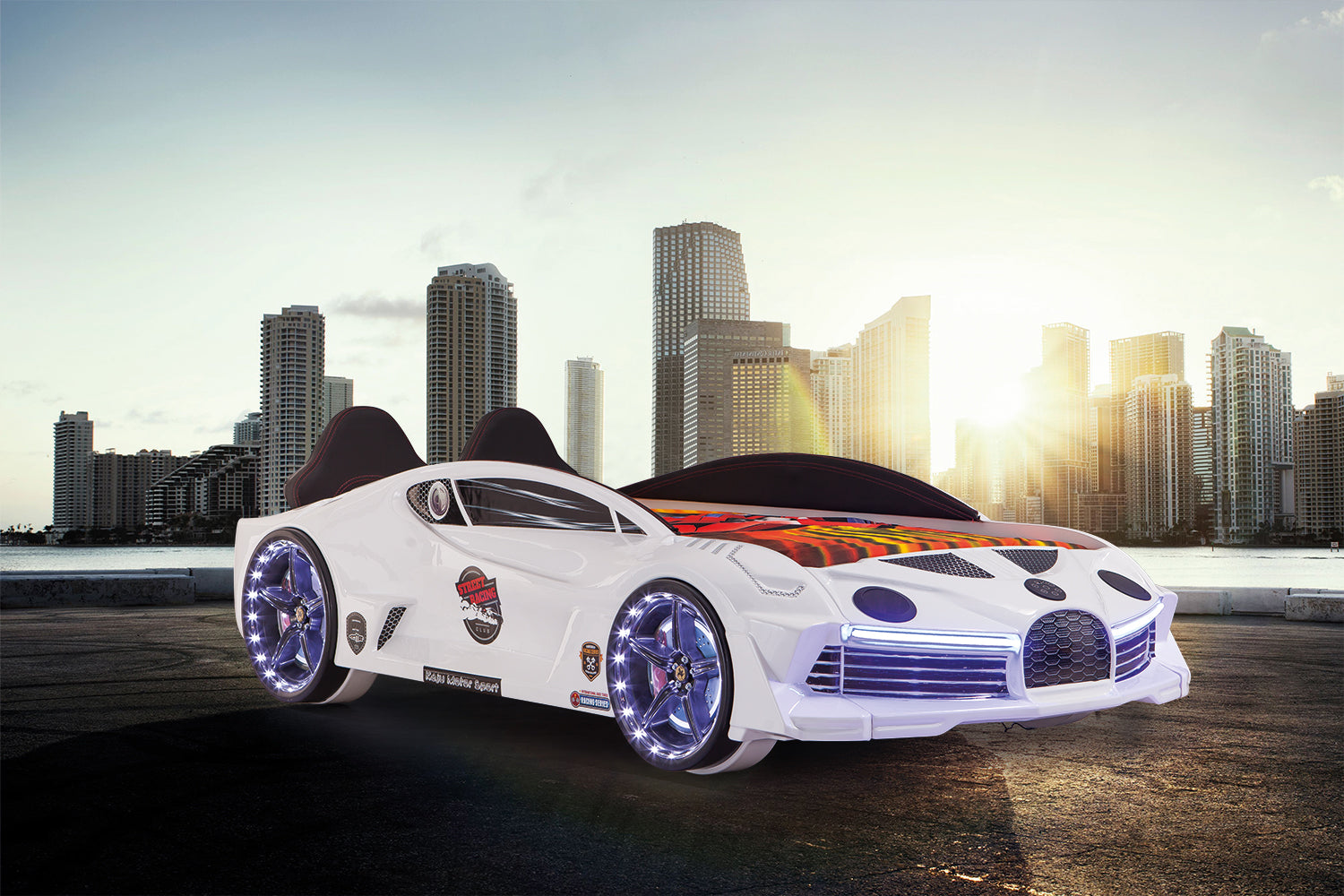 Moon Premium Letto Auto con LED