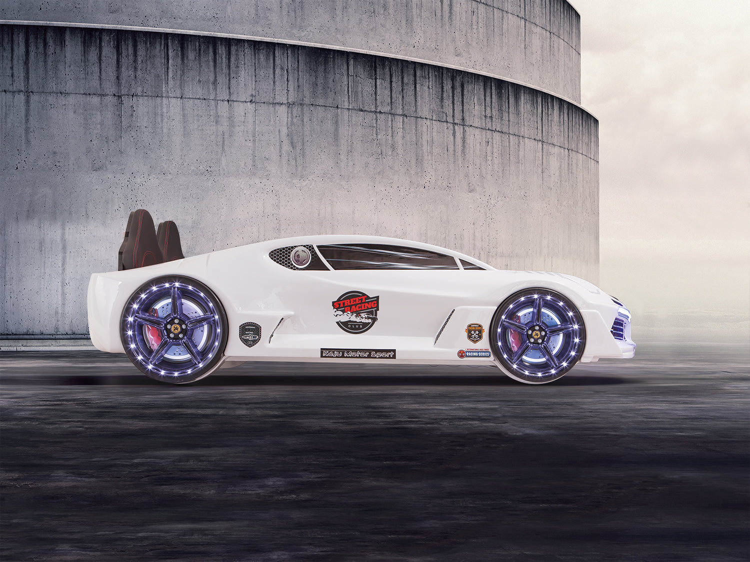 Moon Premium Letto Auto con LED