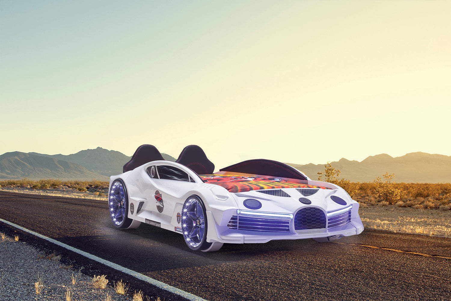 Moon Premium Letto Auto con LED