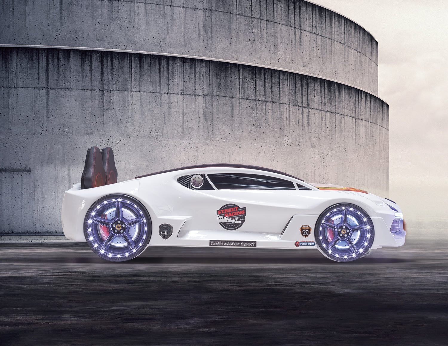 Moon Premium Letto Auto con LED