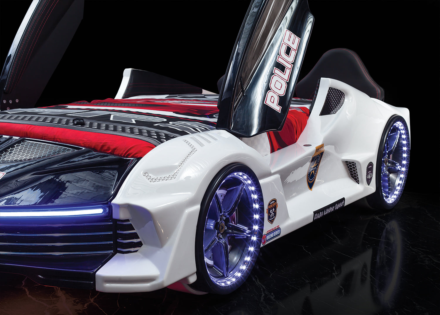 Moon Aero Polizia Completa Letto Macchina