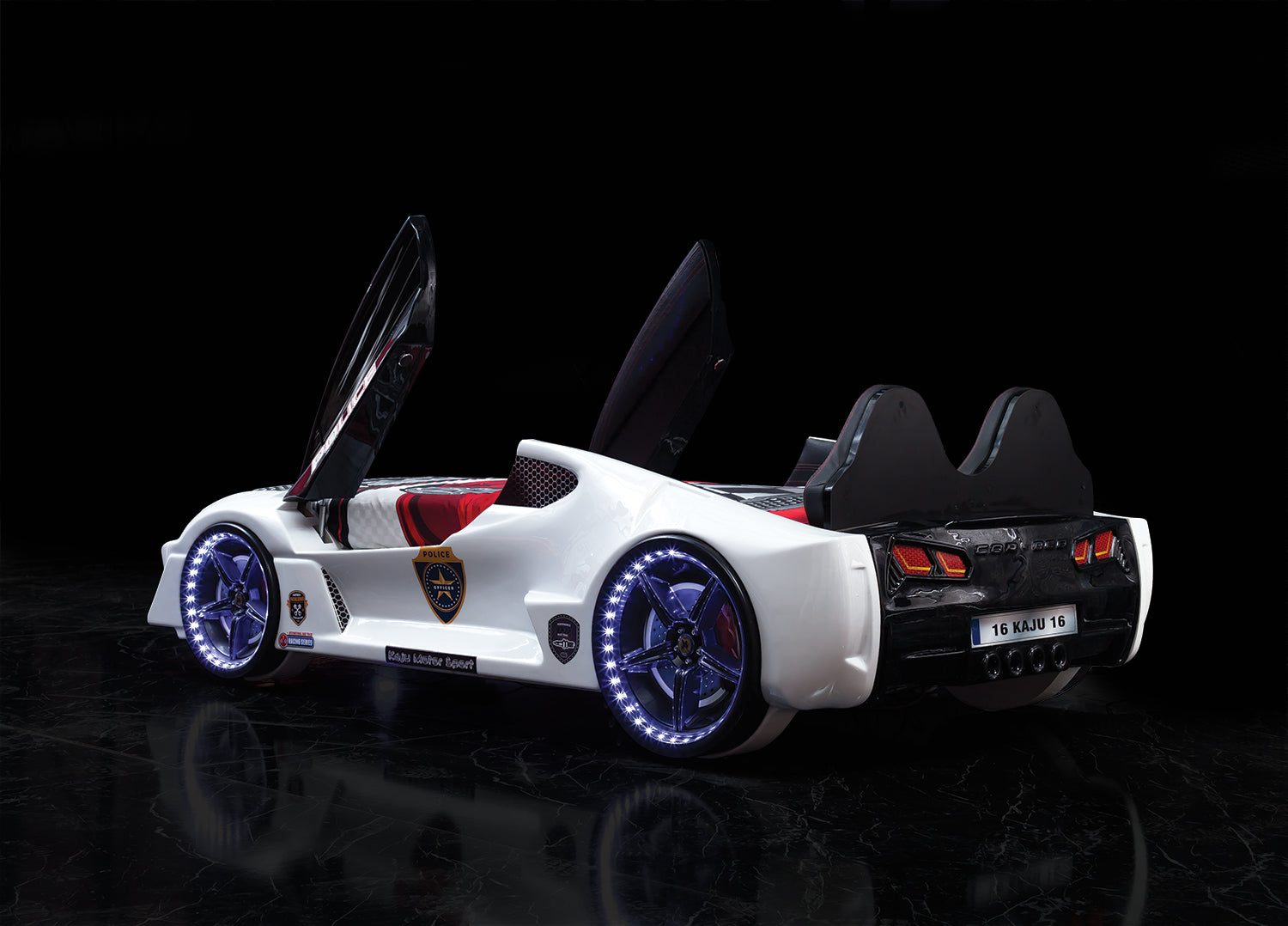 Moon Aero Polizia Completa Letto Macchina