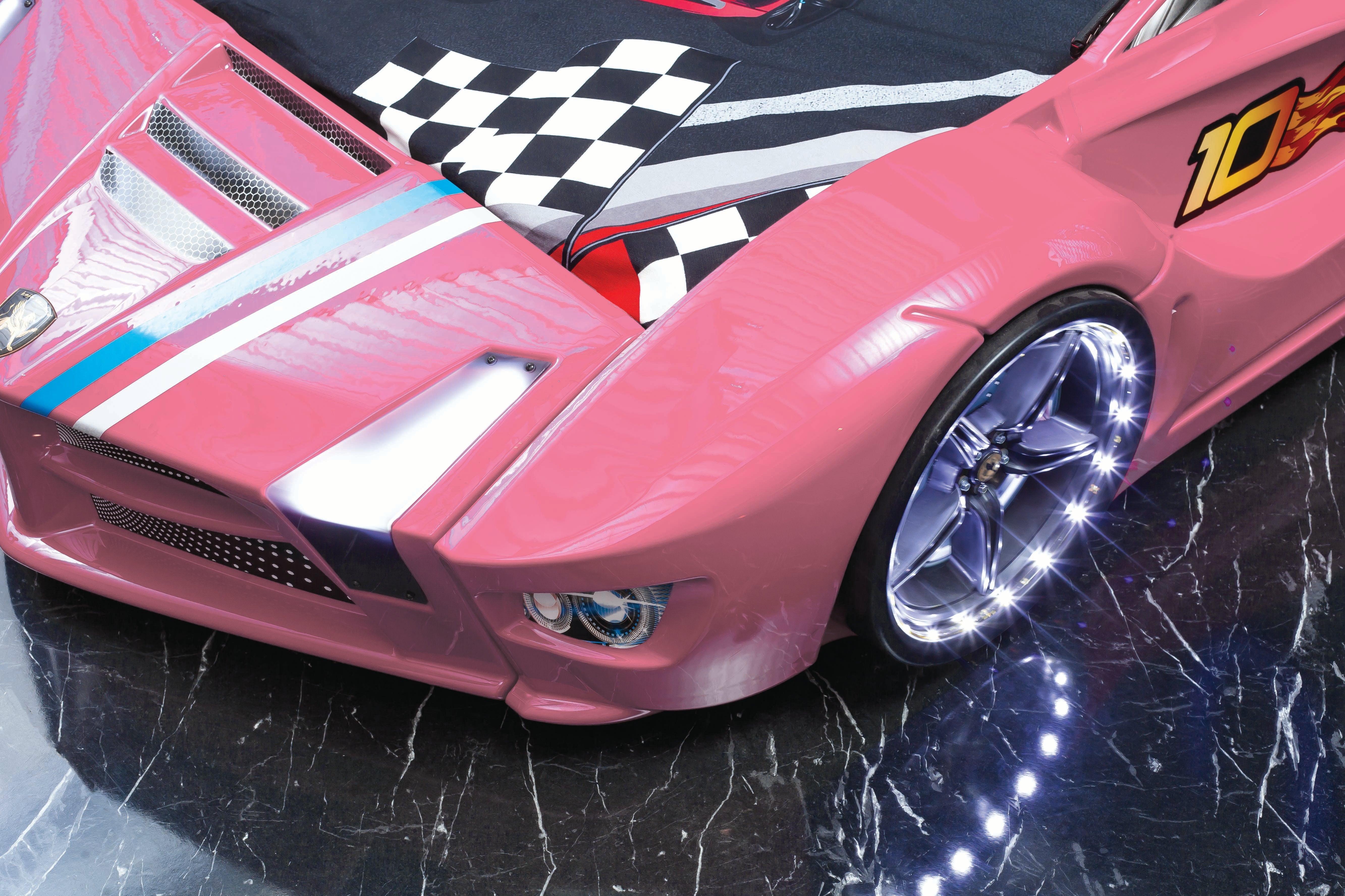 Luxury Full Letto Macchina con LED