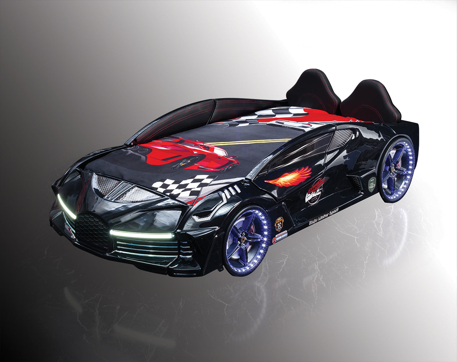 Moon Aero Full Letto Auto LED