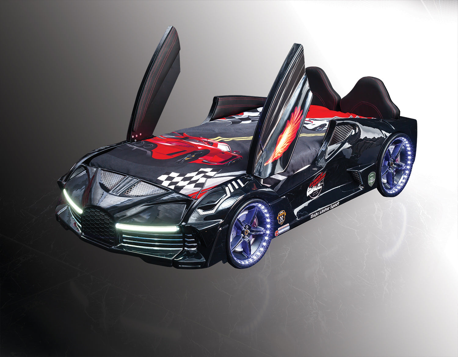 Moon Aero Full Letto Auto LED