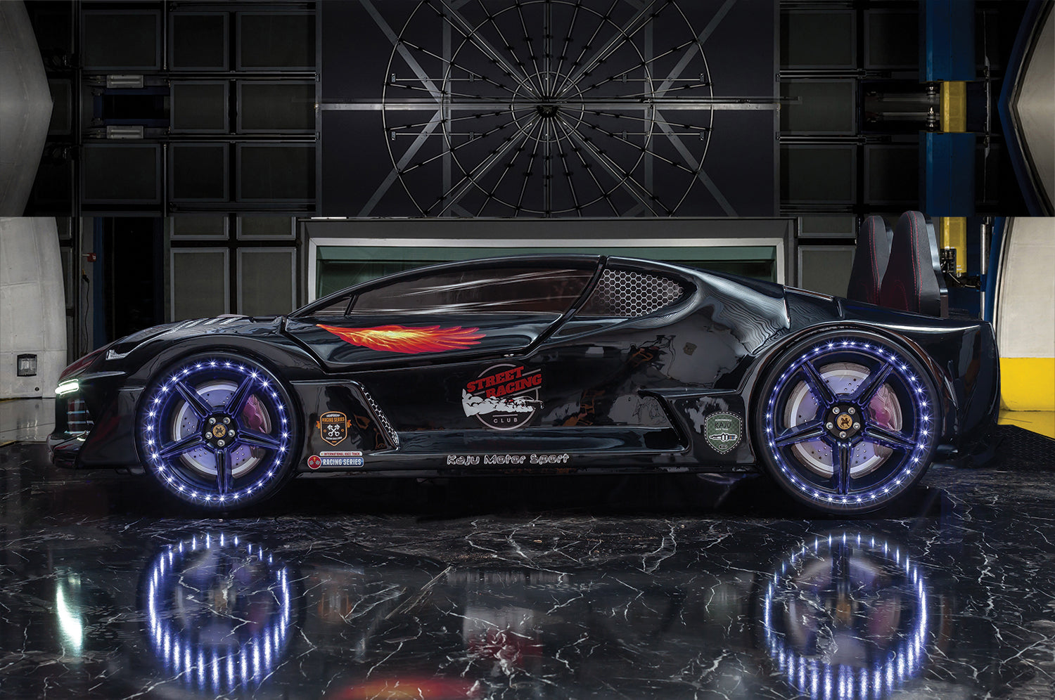 Moon Aero Full Letto Auto LED