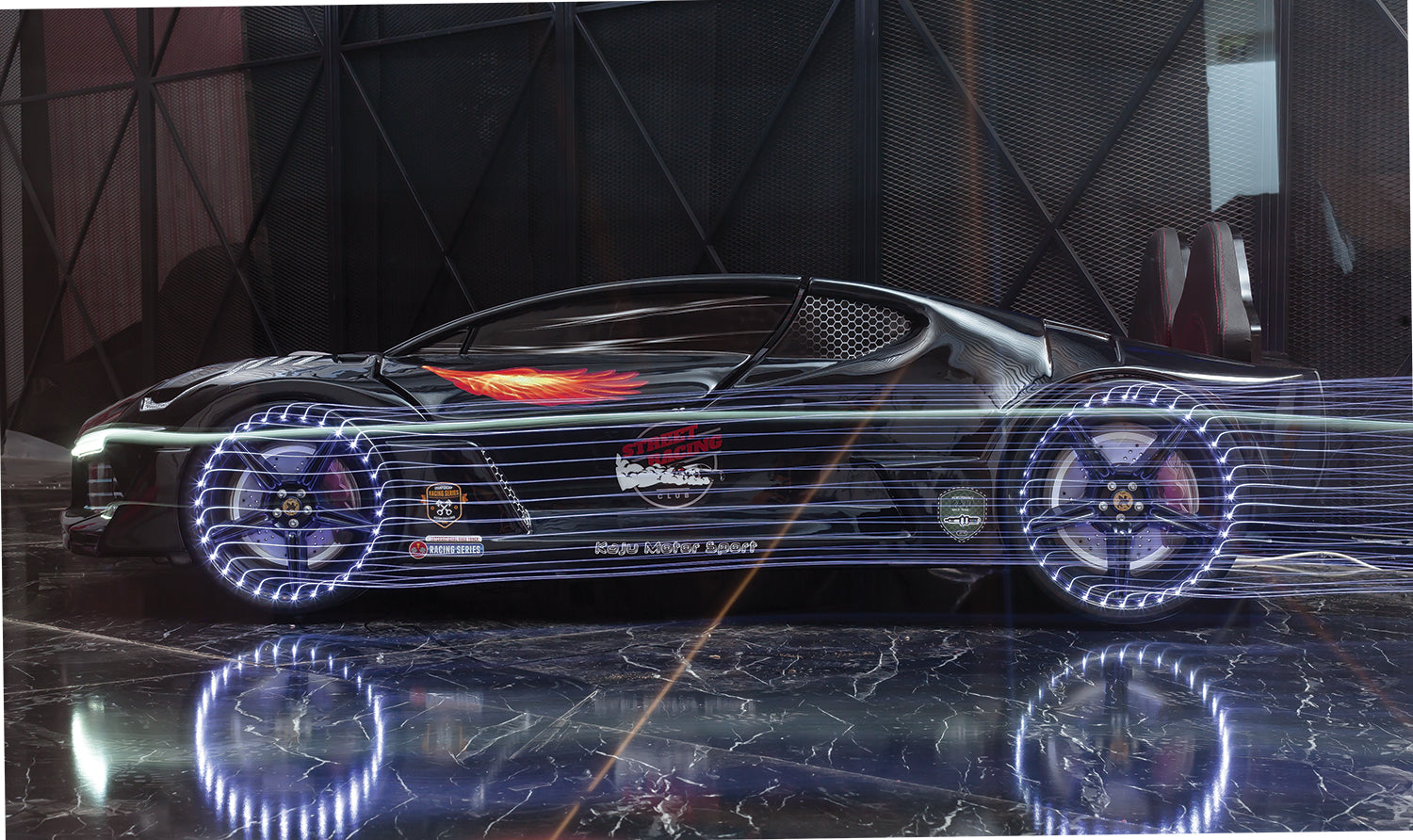 Moon Aero Full Letto Auto LED