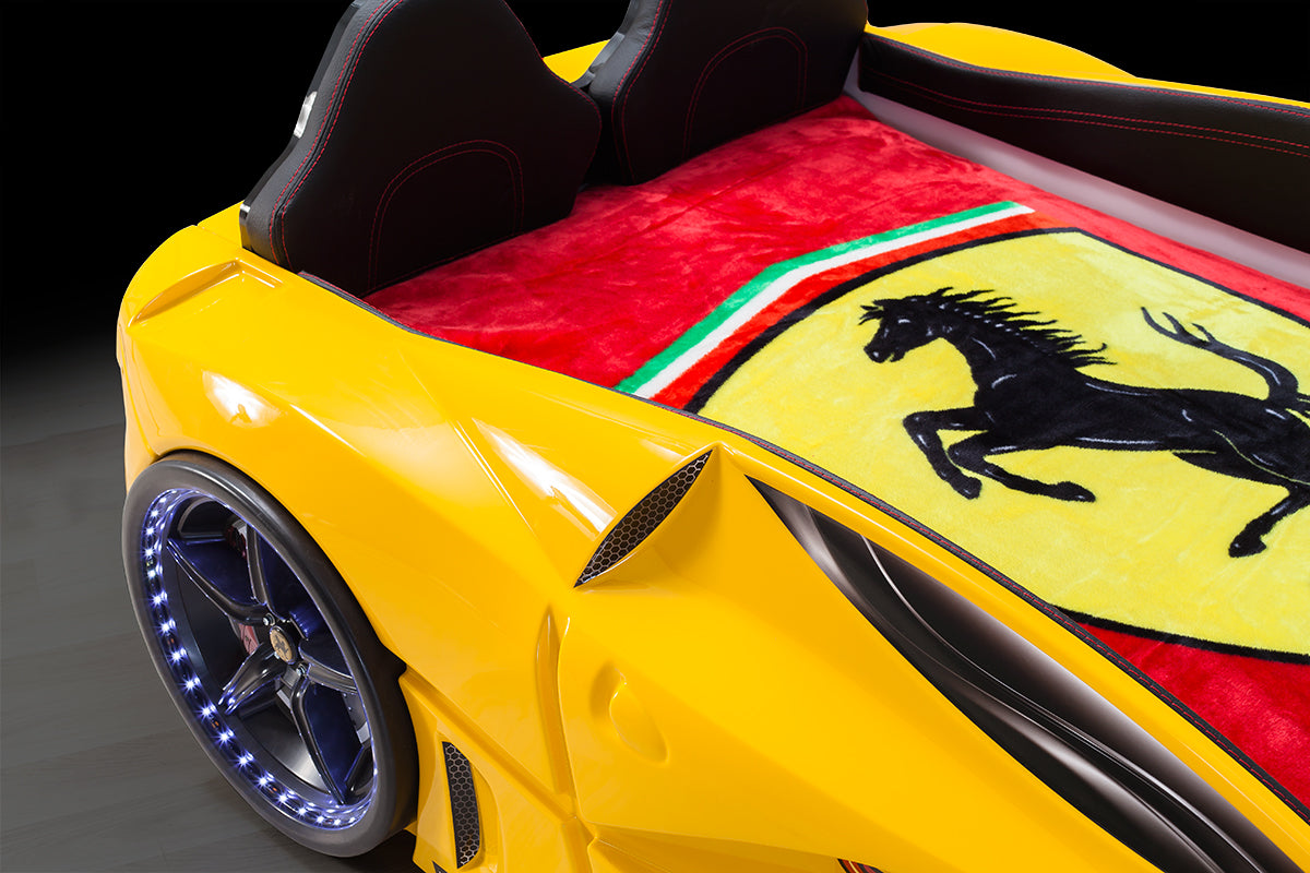 Luxury Full Letto Macchina con LED