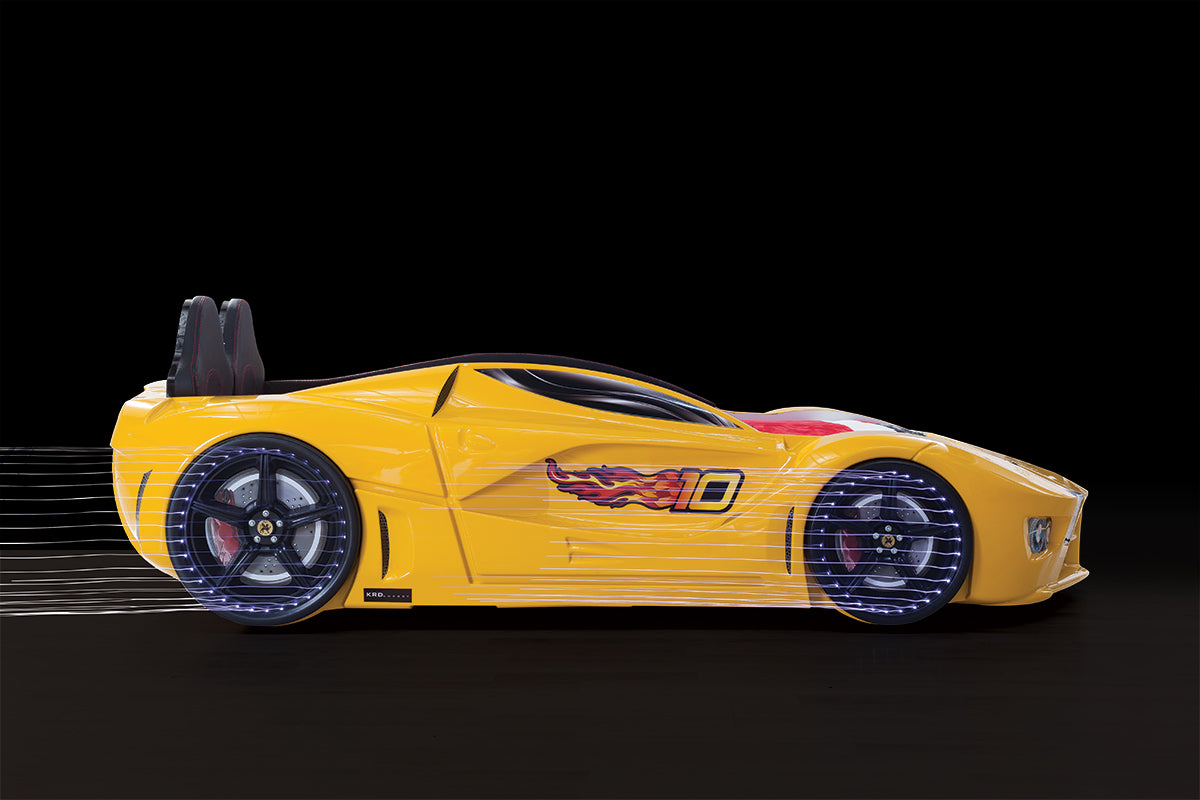 Luxury Full Letto Macchina con LED