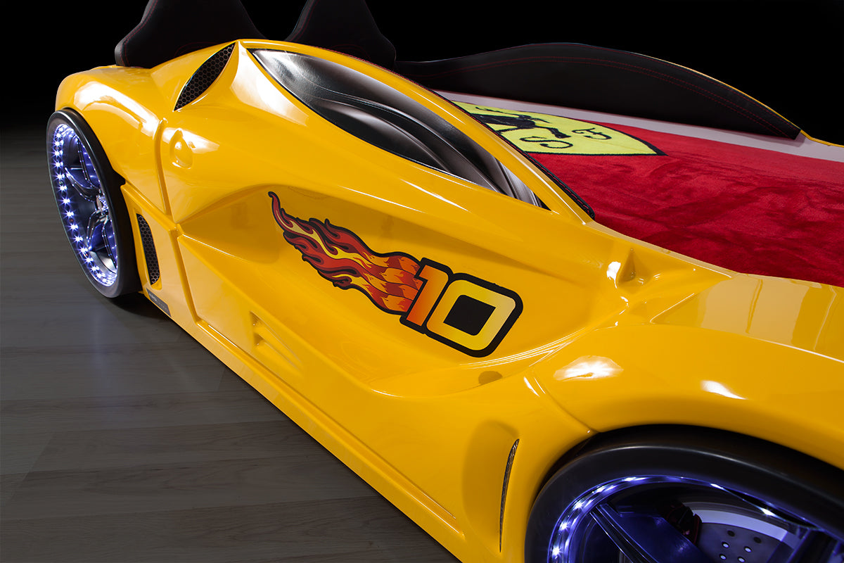 Luxury Full Letto Macchina con LED