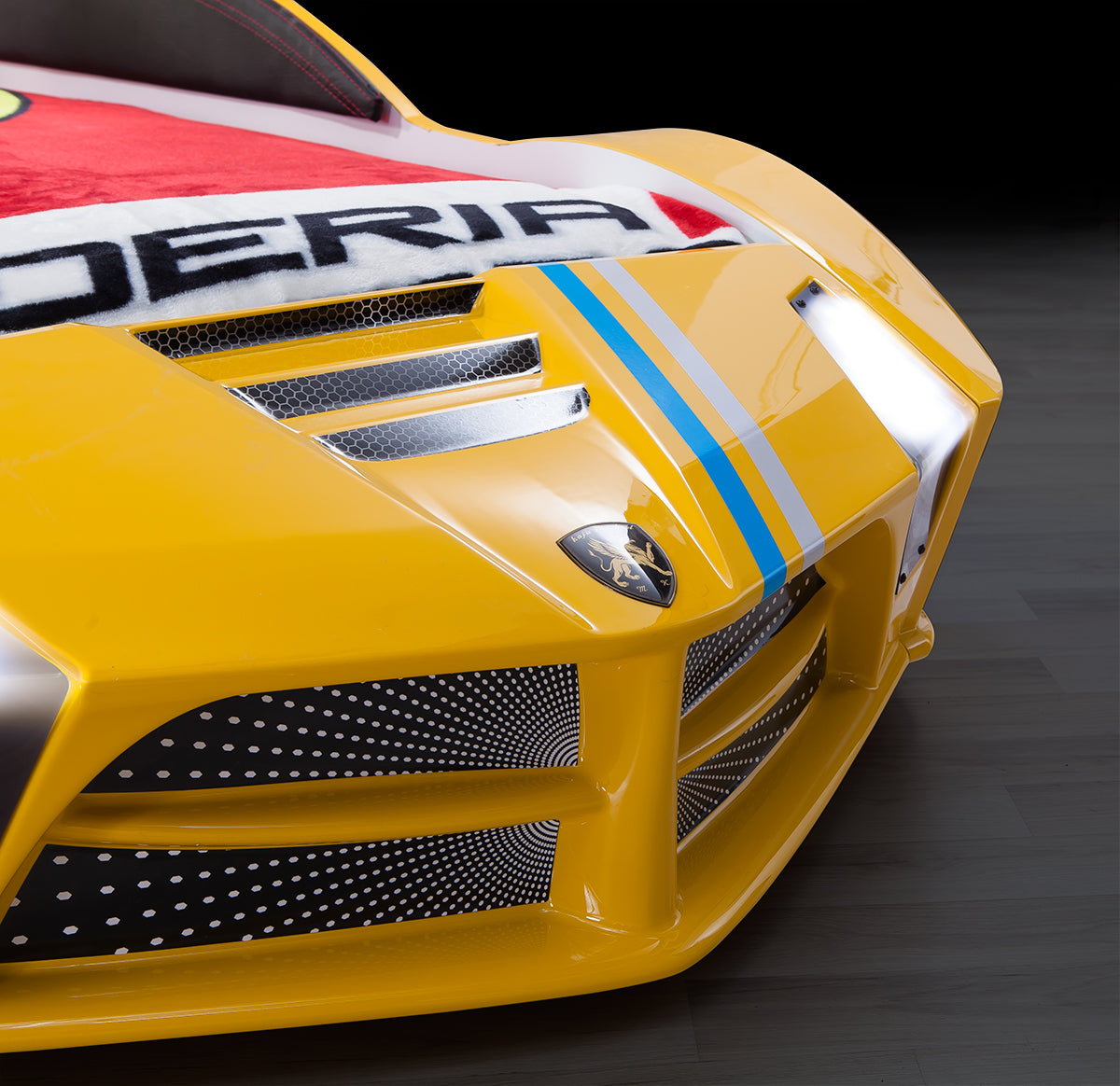 Luxury Full Letto Macchina con LED