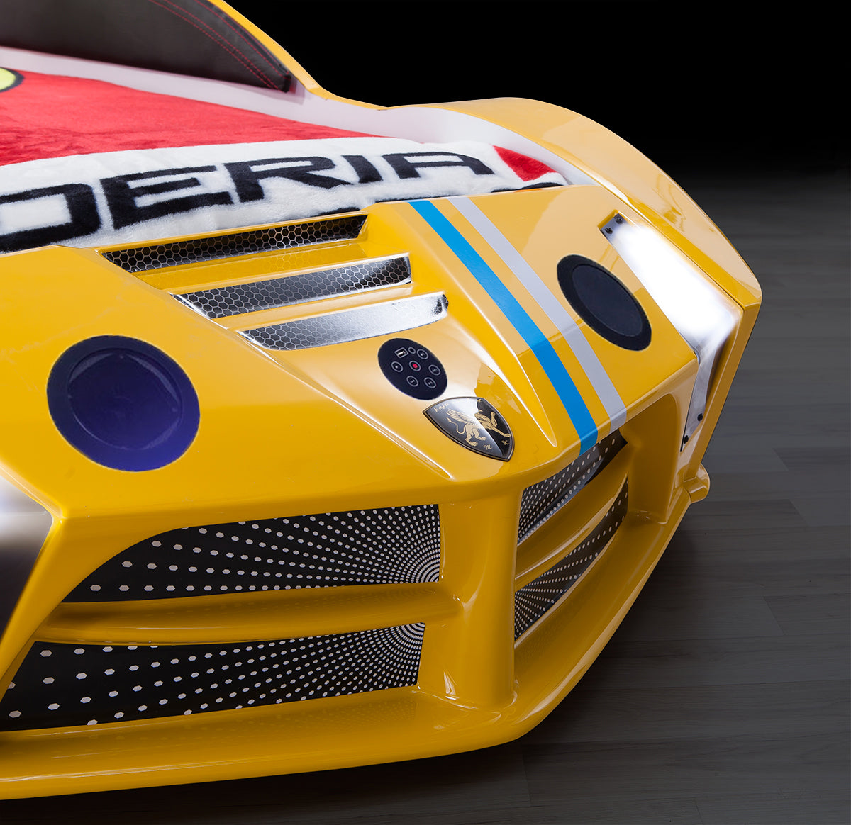 Lit de voiture de luxe haut de gamme avec LED