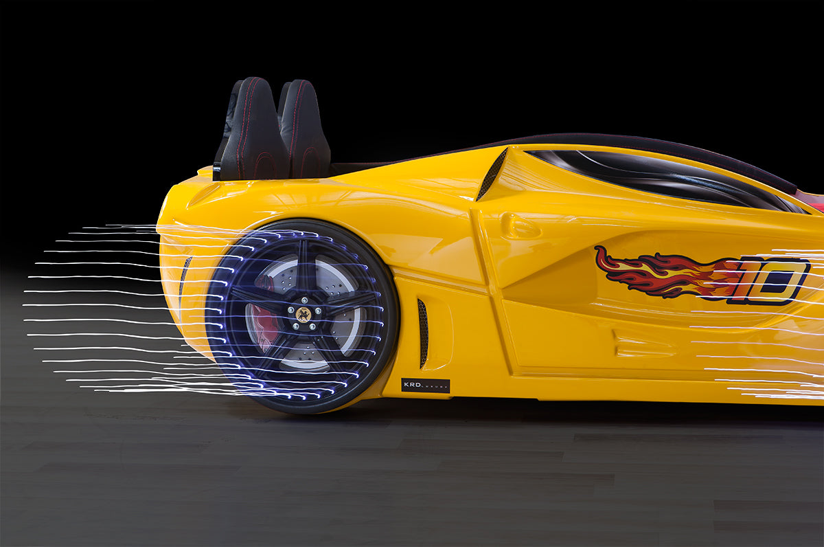 Luxury Full Letto Macchina con LED